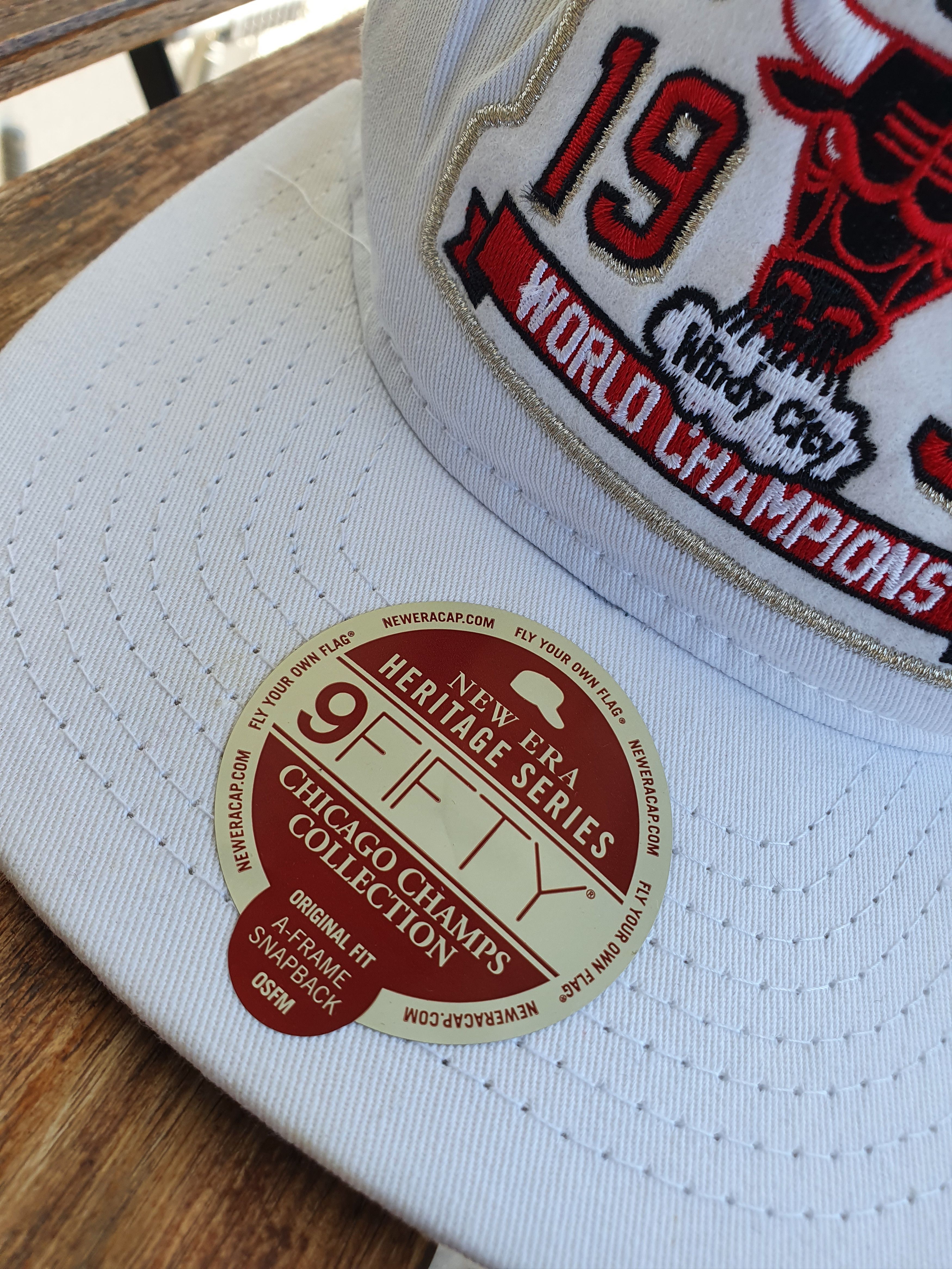 NBA × New Era Chicago Bulls 1991 Champions New Era Heritage Series hat Size ONE SIZE - 4 Thumbnail