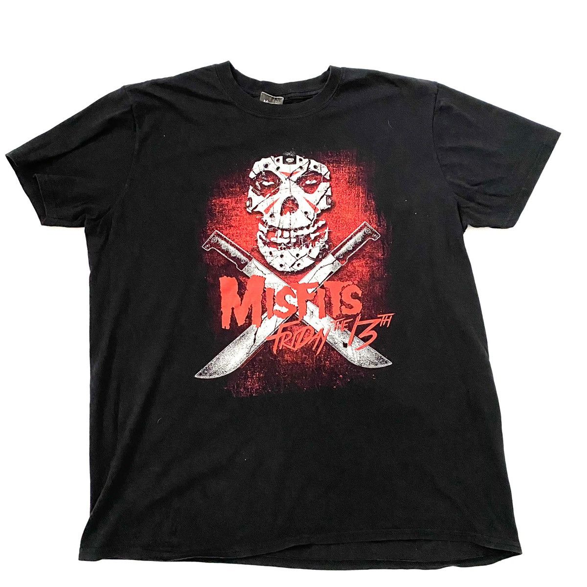 MisFits Friday The 13th tee T-shirt vintage skull band tee
