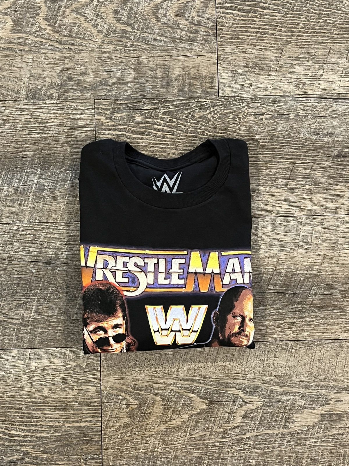 WWF WWF Wrestlemania XIV Black Tee Shirt Size Large Size US L / EU 52-54 / 3 - 5 Thumbnail