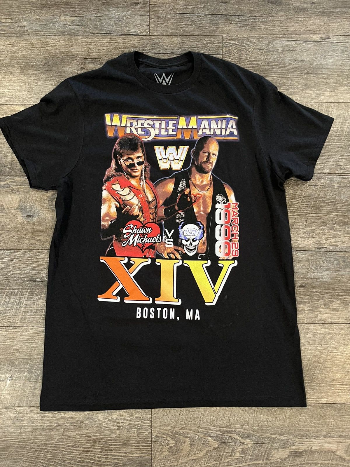 WWF WWF Wrestlemania XIV Black Tee Shirt Size Large Size US L / EU 52-54 / 3 - 1 Thumbnail