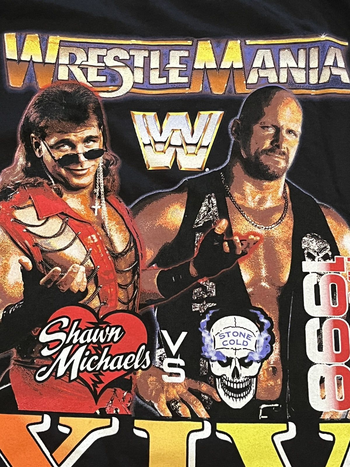 WWF WWF Wrestlemania XIV Black Tee Shirt Size Large Size US L / EU 52-54 / 3 - 3 Thumbnail