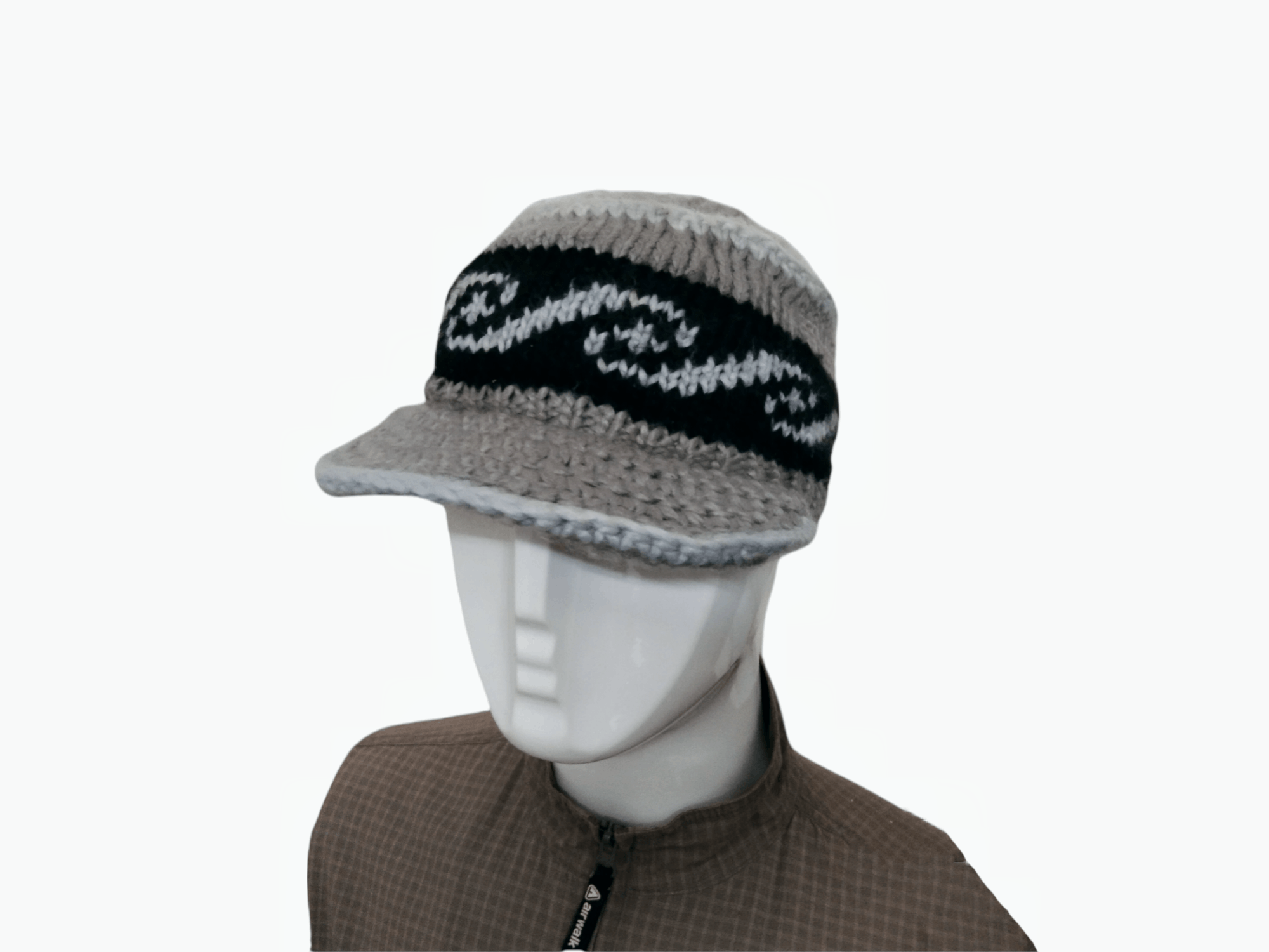 Global Work × Japanese Brand RARE GLOBAL WORK KNITTED BEANIE HAT Size ONE SIZE - 4 Thumbnail