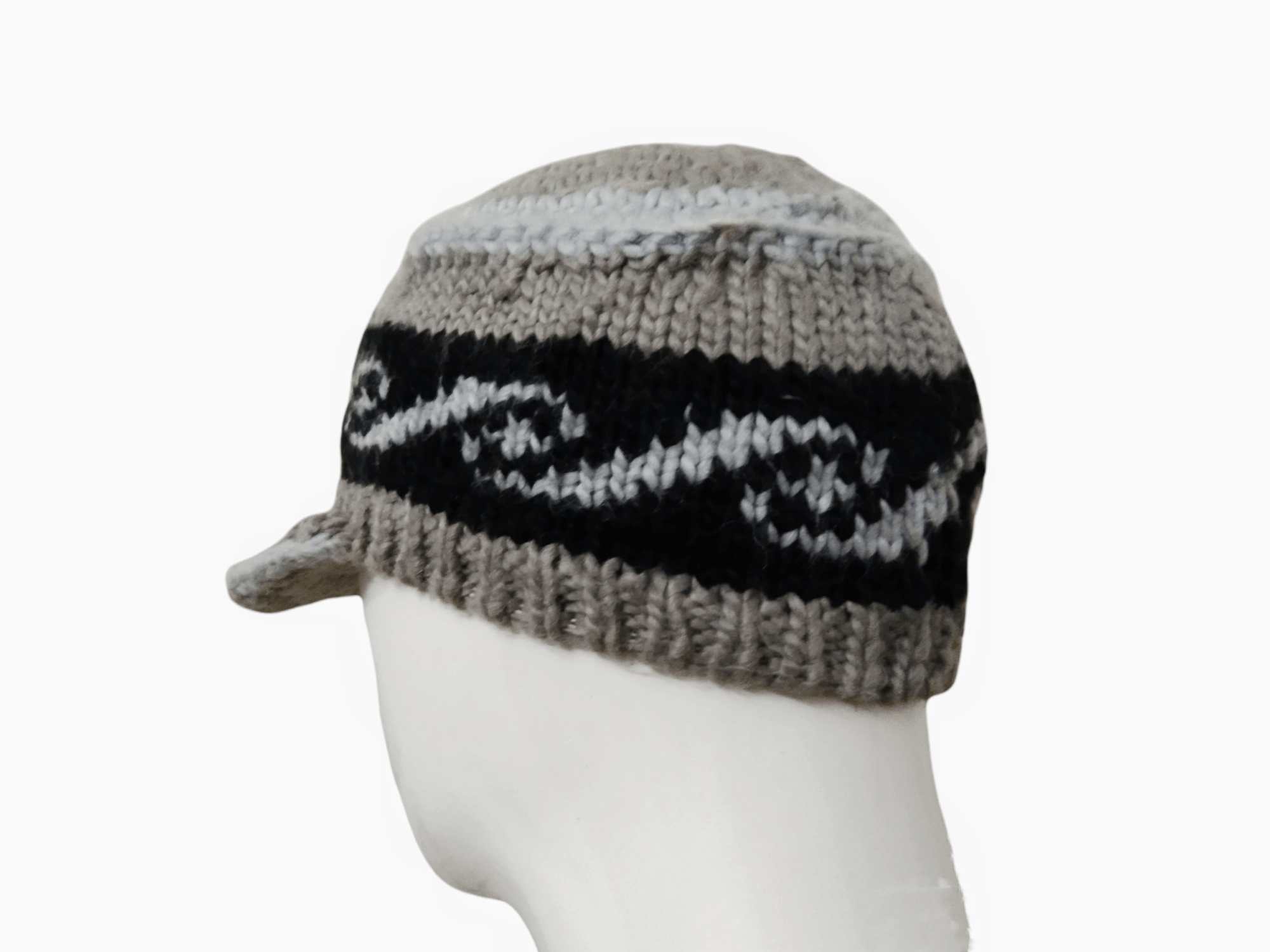Global Work × Japanese Brand RARE GLOBAL WORK KNITTED BEANIE HAT Size ONE SIZE - 7 Thumbnail