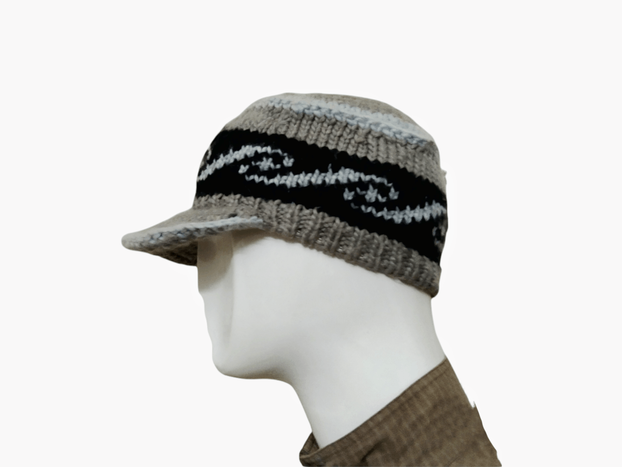 Global Work × Japanese Brand RARE GLOBAL WORK KNITTED BEANIE HAT Size ONE SIZE - 1 Thumbnail