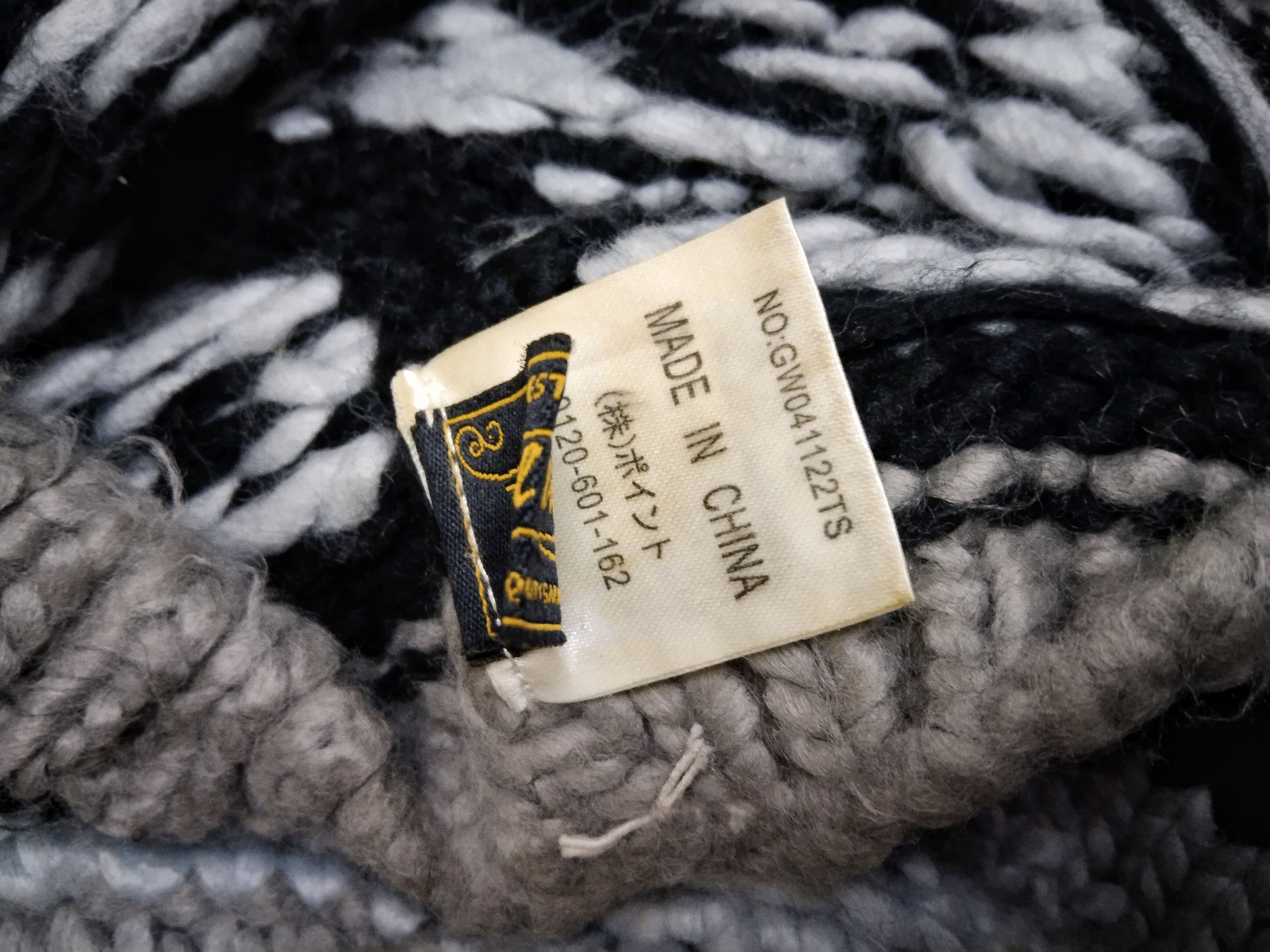 Global Work × Japanese Brand RARE GLOBAL WORK KNITTED BEANIE HAT Size ONE SIZE - 10 Thumbnail