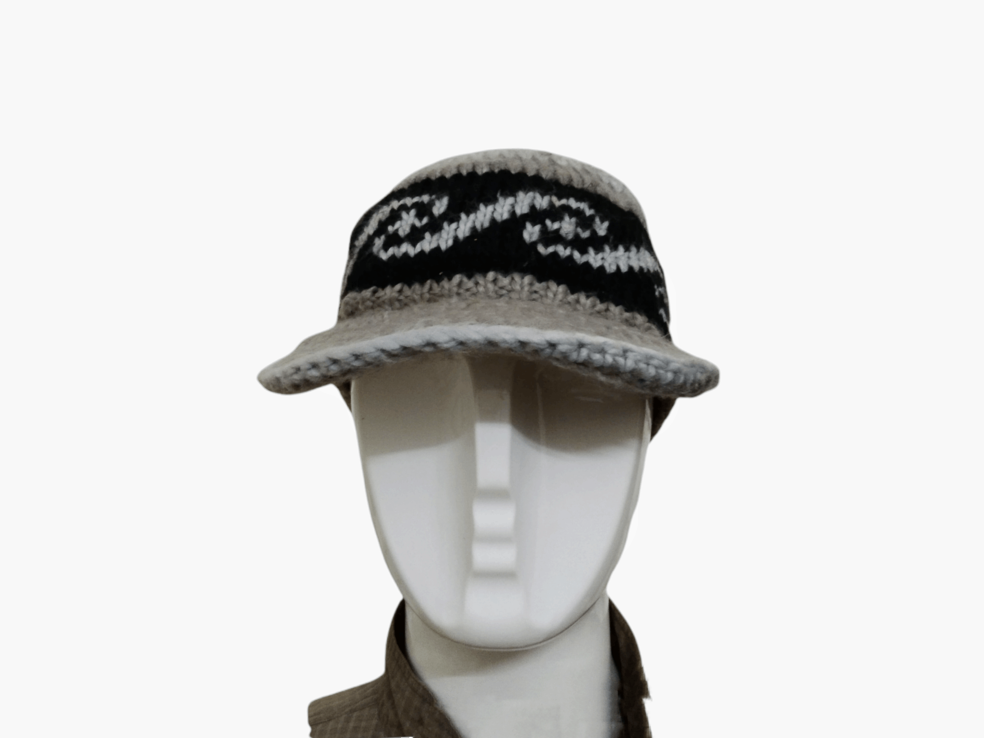 Global Work × Japanese Brand RARE GLOBAL WORK KNITTED BEANIE HAT Size ONE SIZE - 5 Thumbnail