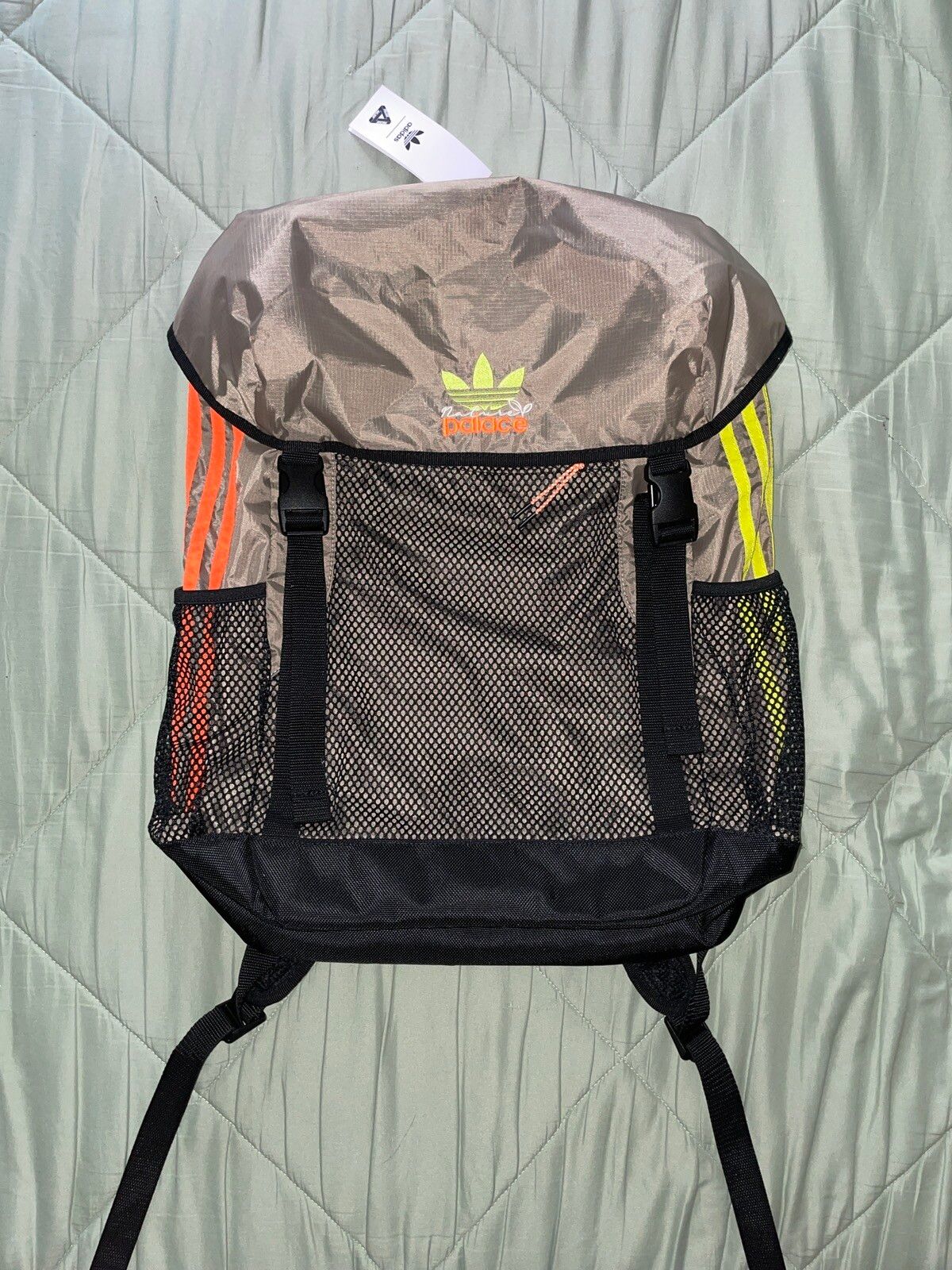 Palace Palace X Adidas Nature backpack | Grailed