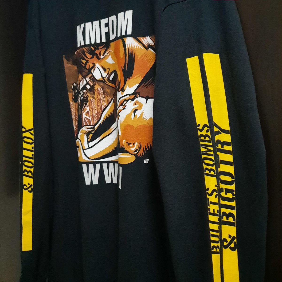 Band Tees × Vintage Vintage 2003 KMFDM - WWIII Size US XL / EU 56 / 4 - 5 Thumbnail