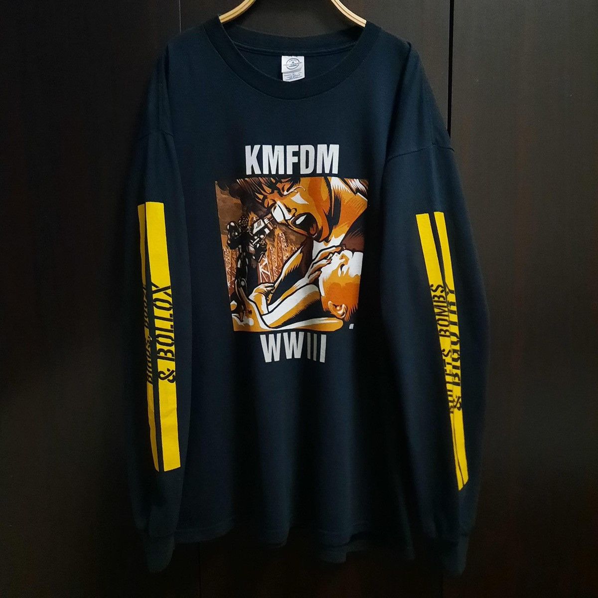 Band Tees × Vintage Vintage 2003 KMFDM - WWIII Size US XL / EU 56 / 4 - 3 Thumbnail