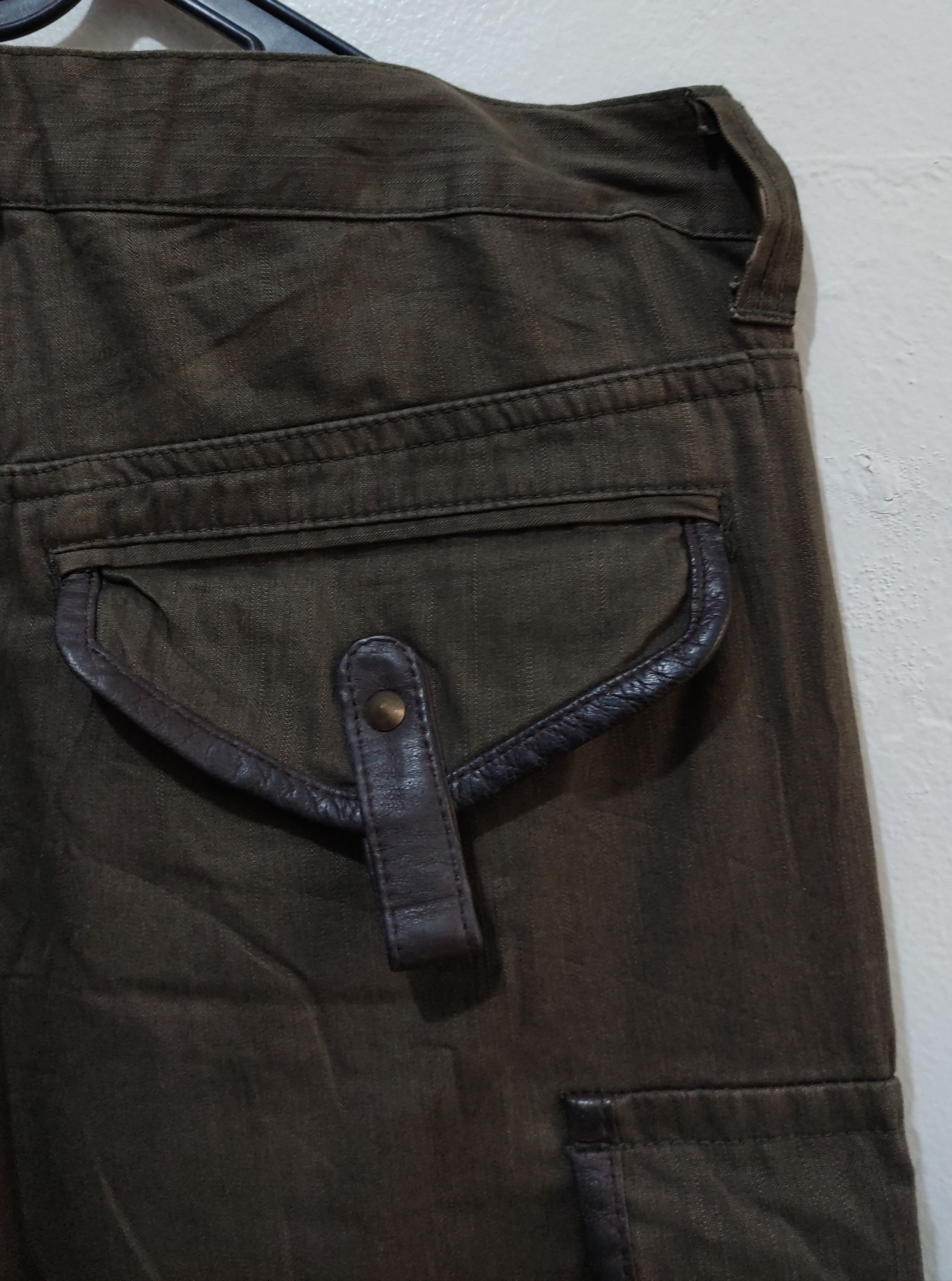 Japanese Brand × Tornado Mart × semanticdesign Semantig Design Cargo Parachute Side Pocket Pants Size US 34 / EU 50 - 19 Thumbnail