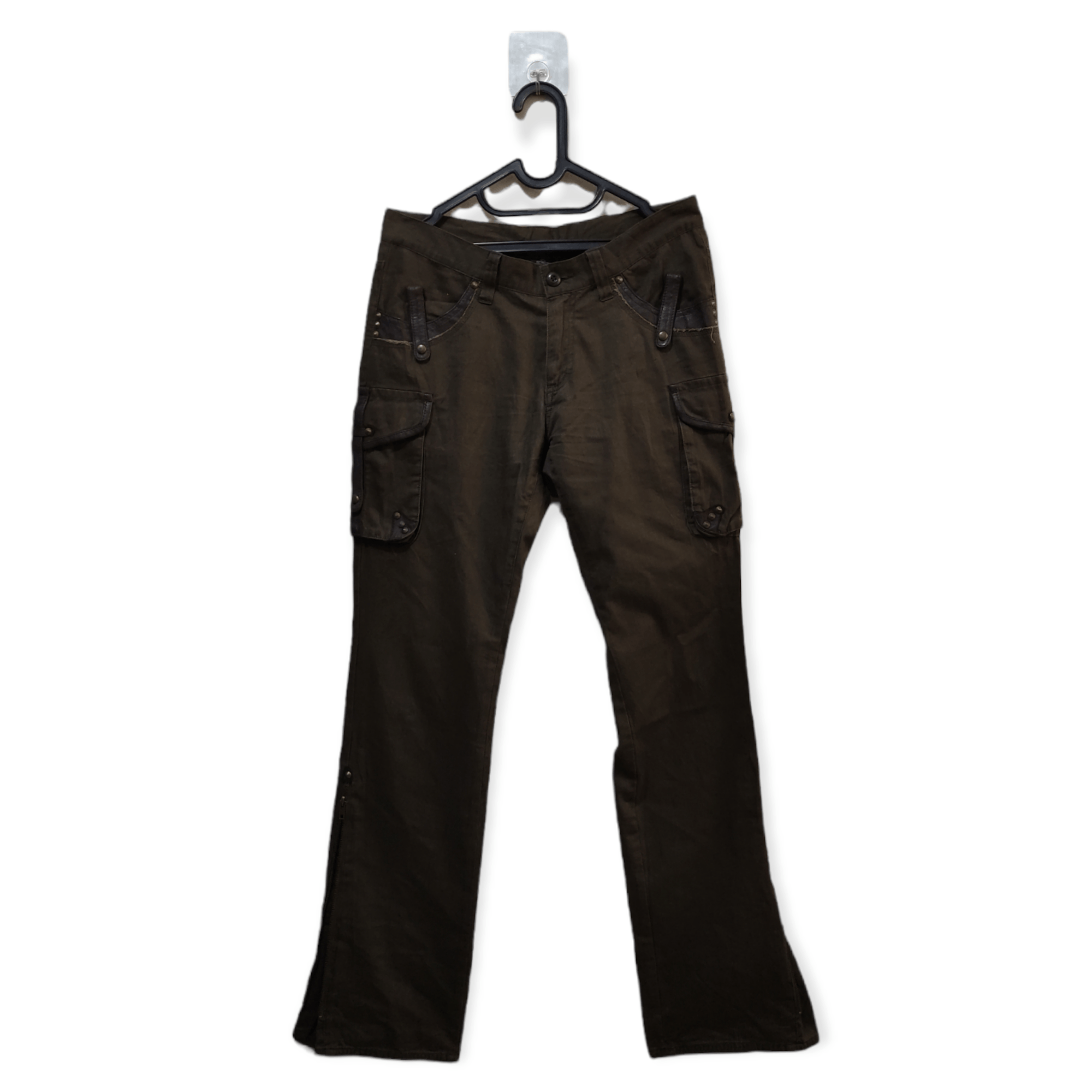 Japanese Brand × Tornado Mart × semanticdesign Semantig Design Cargo Parachute Side Pocket Pants Size US 34 / EU 50 - 2 Thumbnail