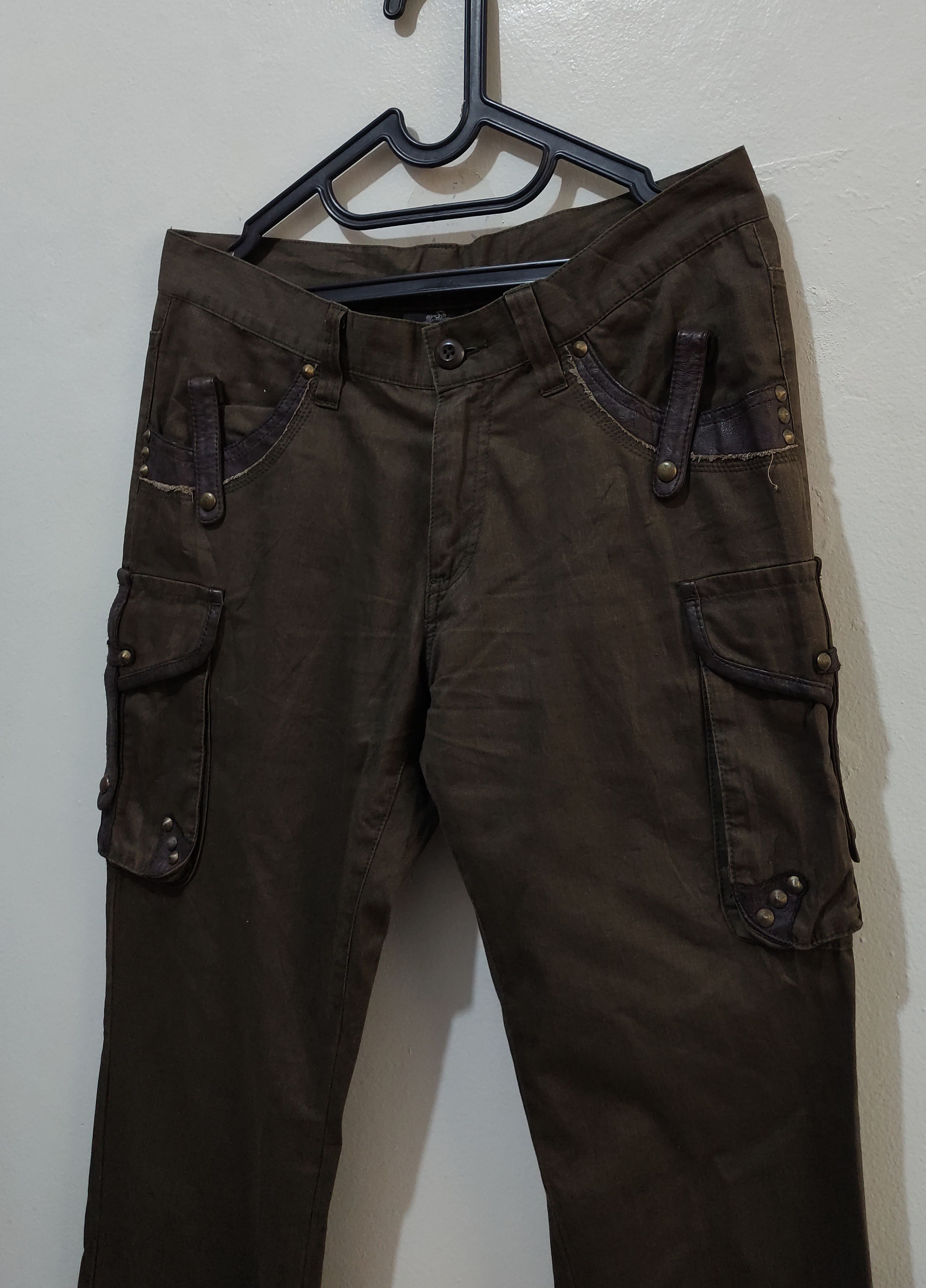 Japanese Brand × Tornado Mart × semanticdesign Semantig Design Cargo Parachute Side Pocket Pants Size US 34 / EU 50 - 12 Thumbnail
