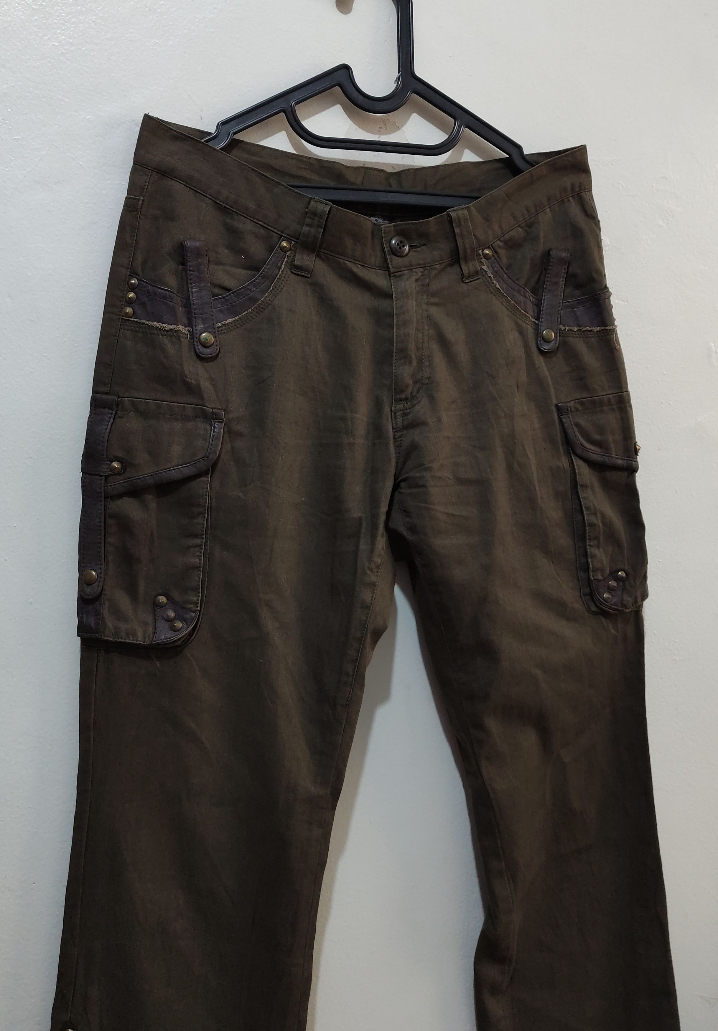 Japanese Brand × Tornado Mart × semanticdesign Semantig Design Cargo Parachute Side Pocket Pants Size US 34 / EU 50 - 11 Thumbnail