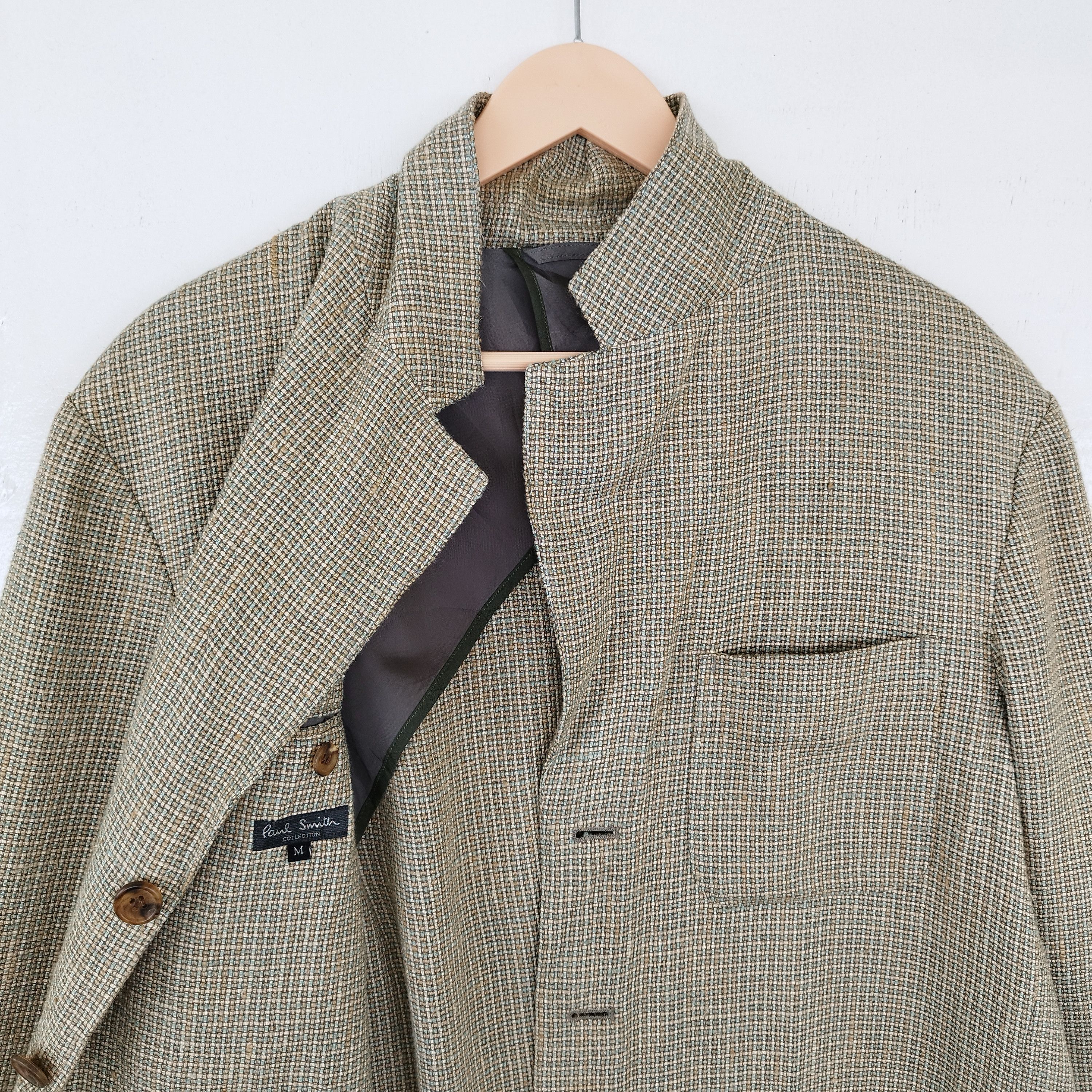 Paul Smith Vintage Paul Smith jacket silk material Size US M / EU 48-50 / 2 - 2 Thumbnail