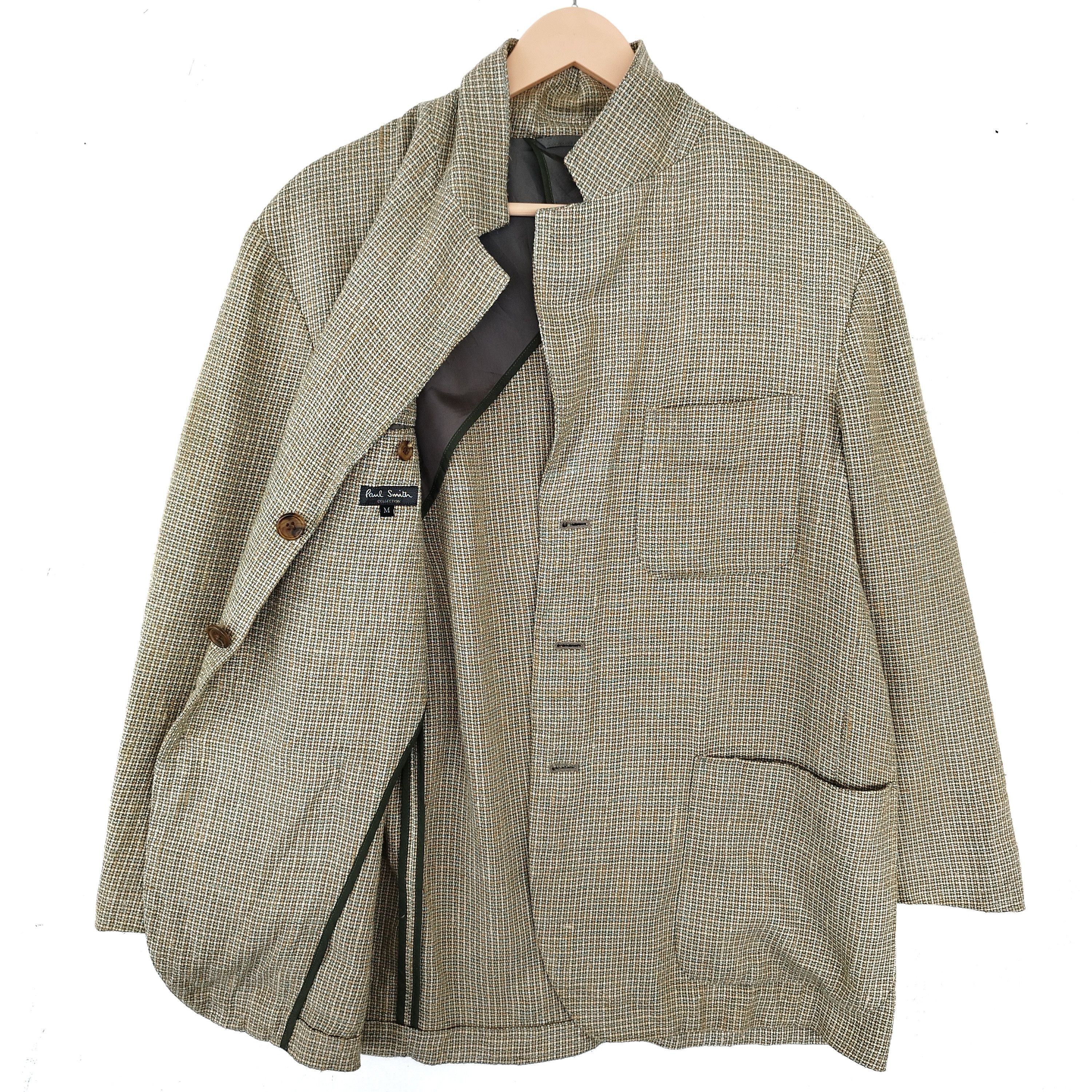 Paul Smith Vintage Paul Smith jacket silk material Size US M / EU 48-50 / 2 - 1 Thumbnail