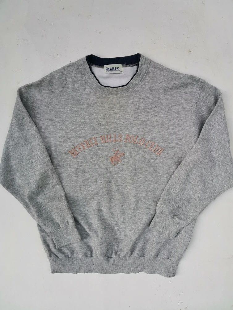 Beverly Hills Polo Club Vintage Beverly Hills Polo Club Big Logo Sweatshirts Size US M / EU 48-50 / 2 - 1 Thumbnail