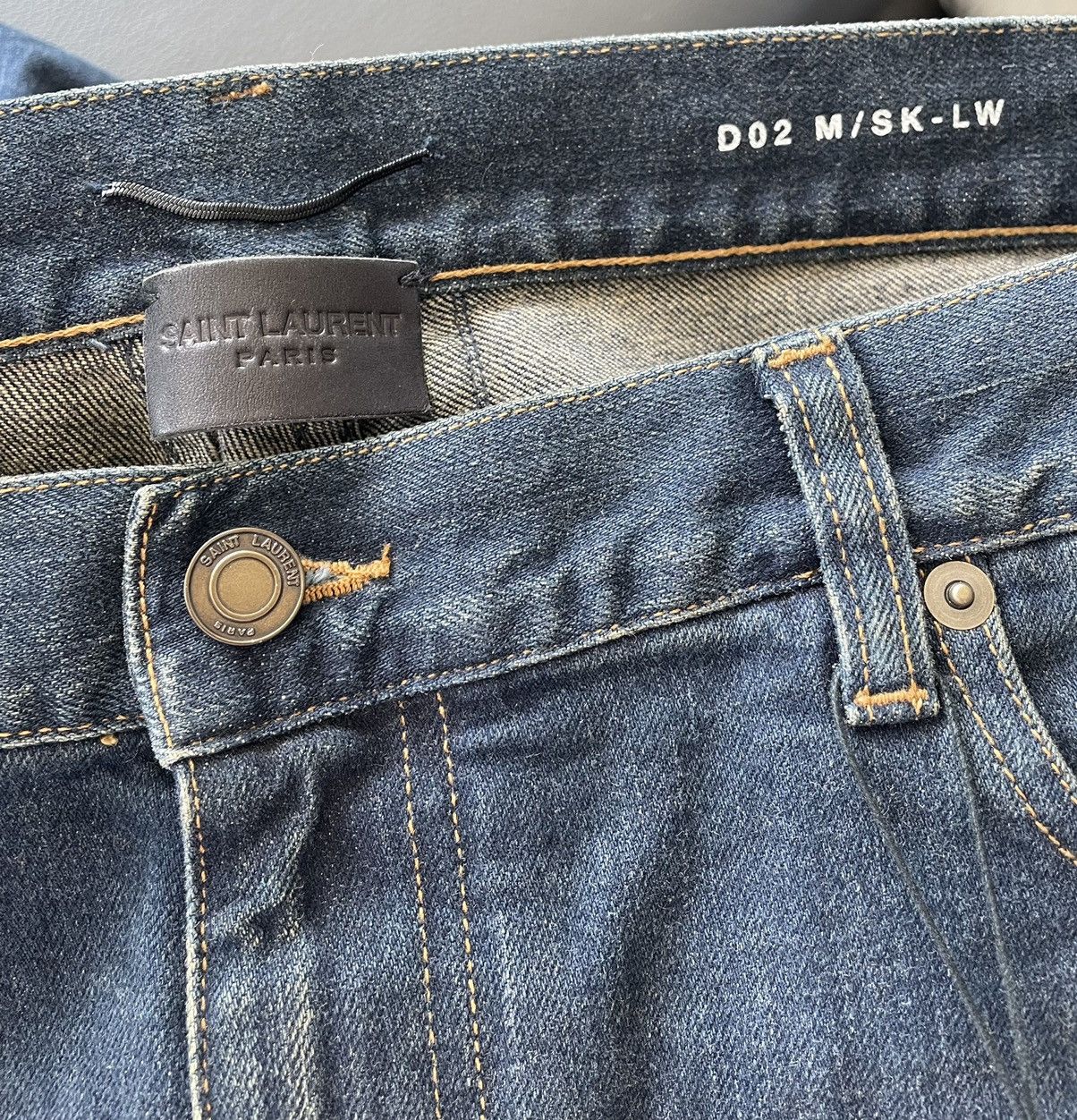 Hedi Slimane × Saint Laurent Paris × Yves Saint Laurent Brand New Runway Saint Laurent Denim Jeans by Hedi Size US 36 / EU 52 - 14 Thumbnail