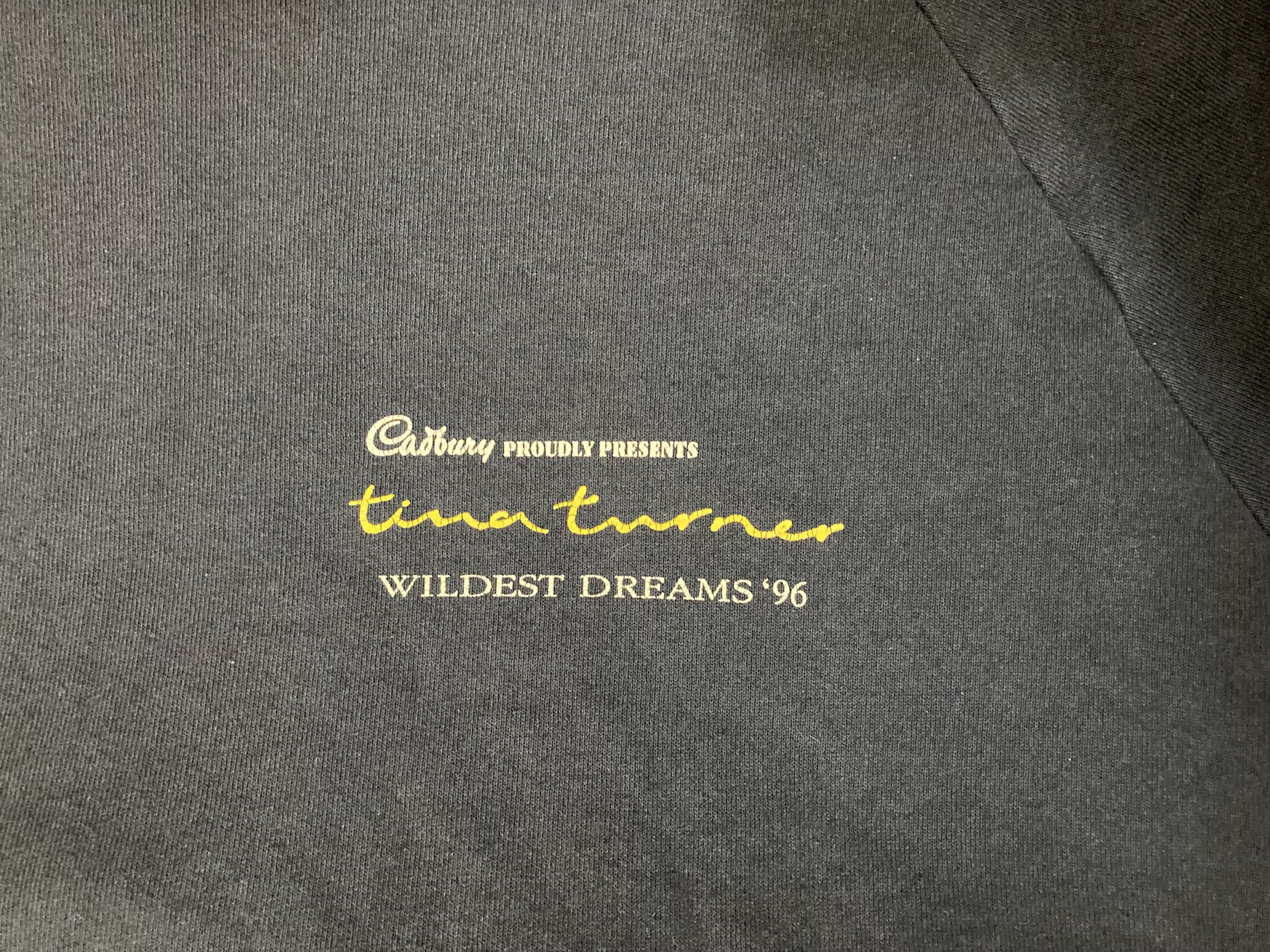 Band Tees × Vintage 1990’s TINA TURNER “Wildest Dreams 96 Tour” Size US XL / EU 56 / 4 - 3 Thumbnail