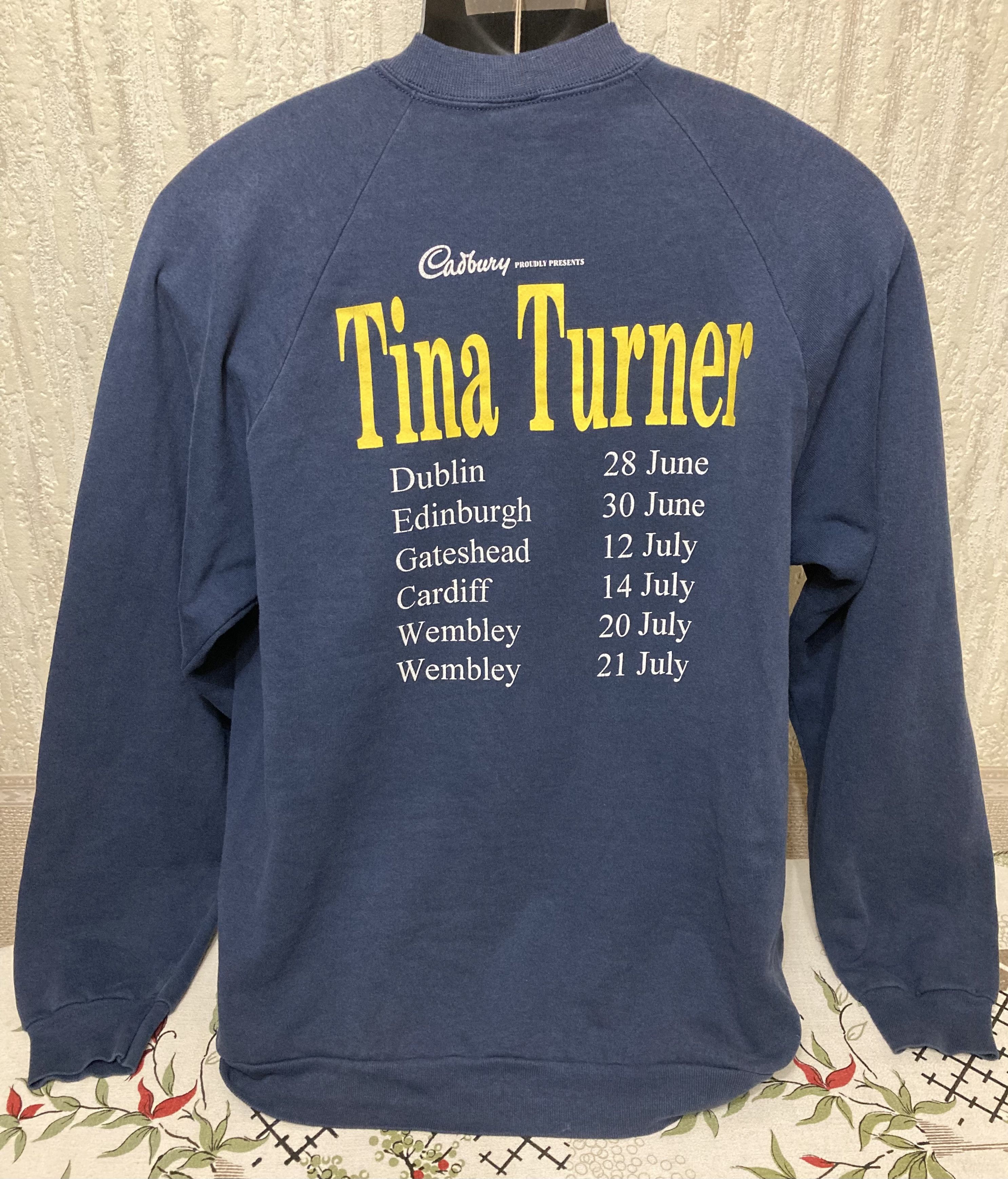 Band Tees × Vintage 1990’s TINA TURNER “Wildest Dreams 96 Tour” Size US XL / EU 56 / 4 - 2 Thumbnail