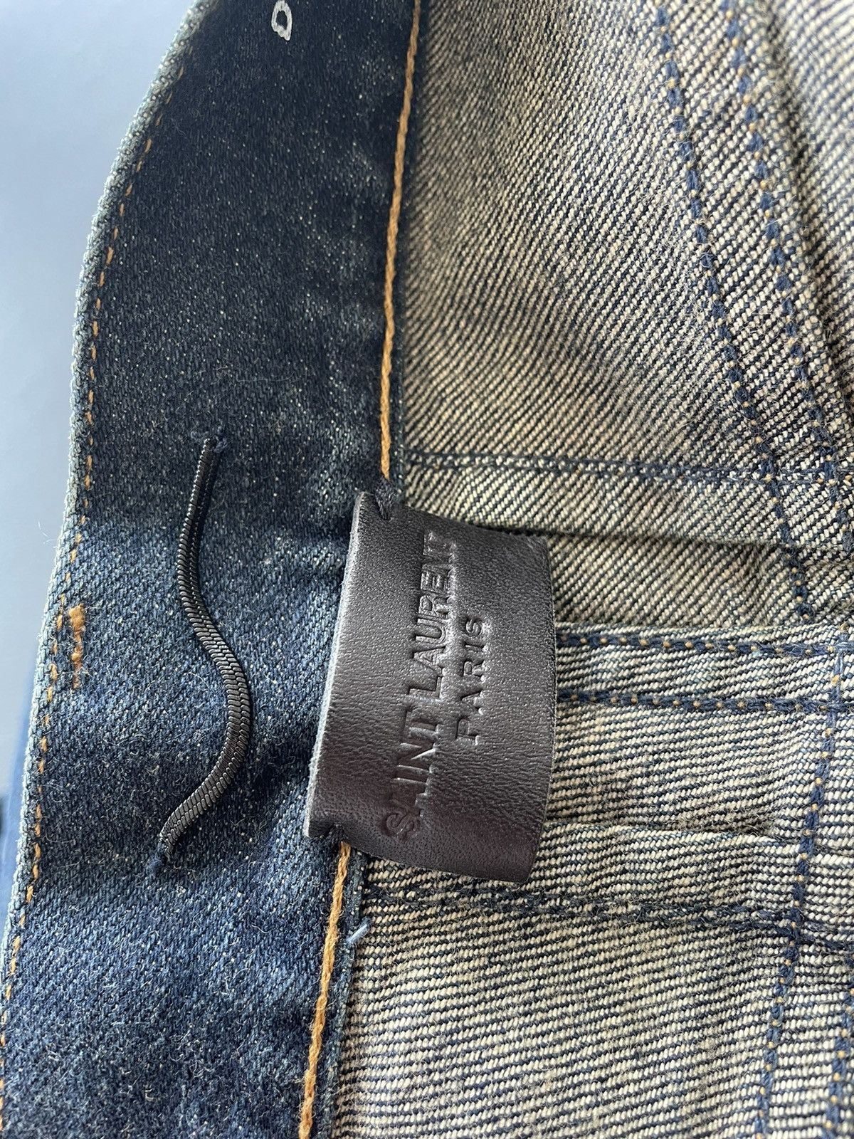 Hedi Slimane × Saint Laurent Paris × Yves Saint Laurent Brand New Super Rare 16 Runway Hedi Slimane SK LW Denim Size US 35 - 12 Thumbnail