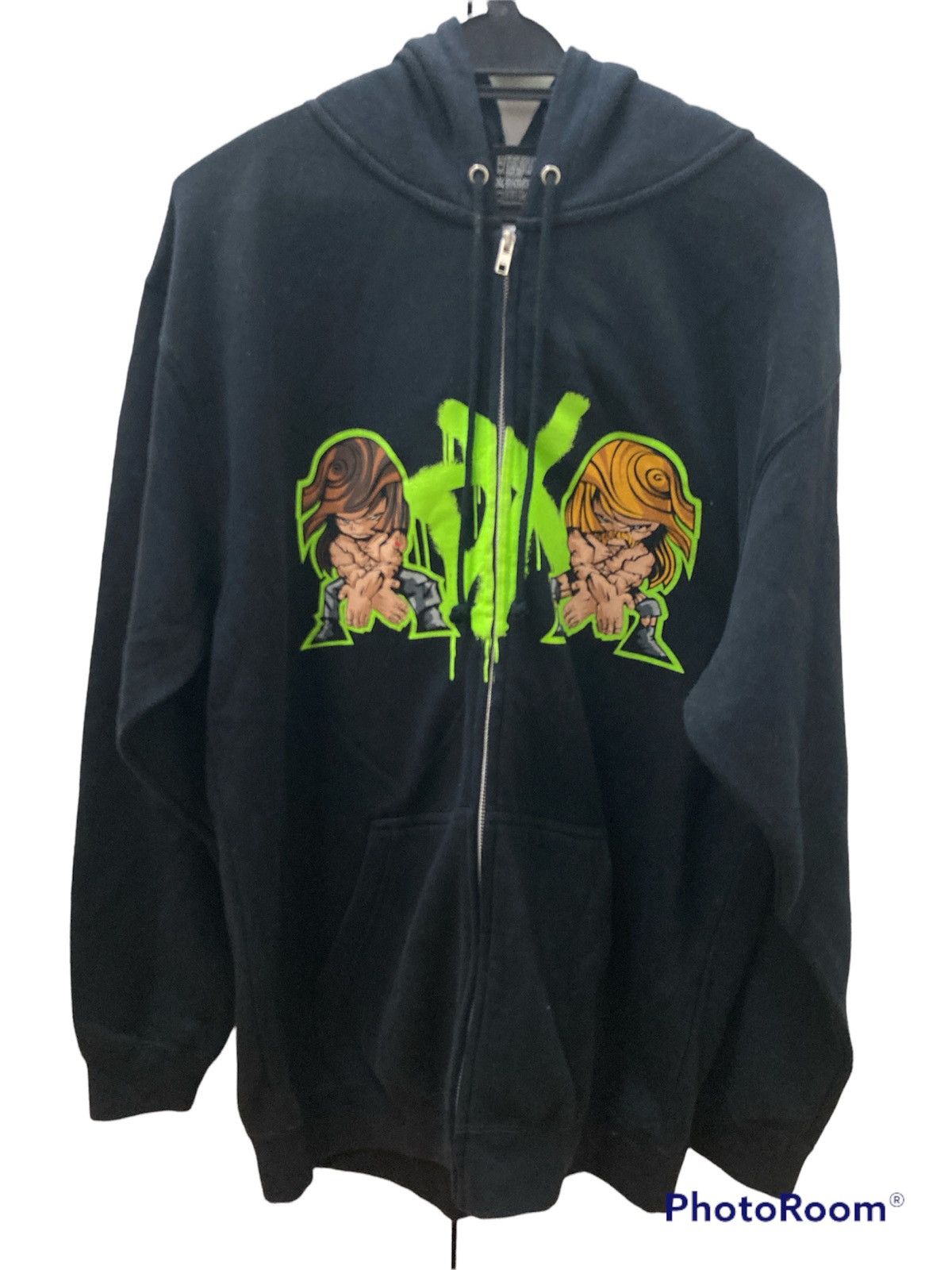 Vintage Vintage DX -Generation wwf hoodies Size US M / EU 48-50 / 2 - 1 Thumbnail