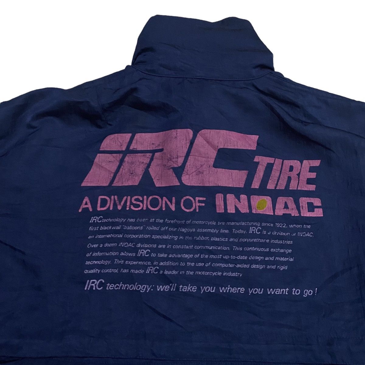 Sports Specialties Vintage IRC Tire Racing Staff Jacket Size US S / EU 44-46 / 1 - 3 Thumbnail