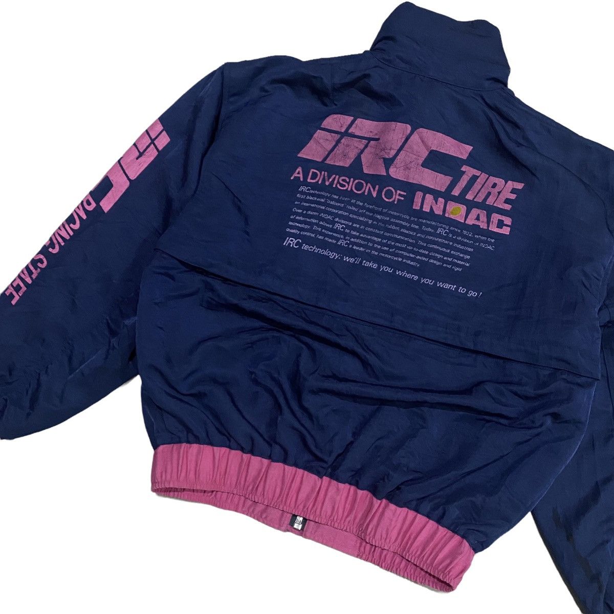 Sports Specialties Vintage IRC Tire Racing Staff Jacket Size US S / EU 44-46 / 1 - 2 Thumbnail