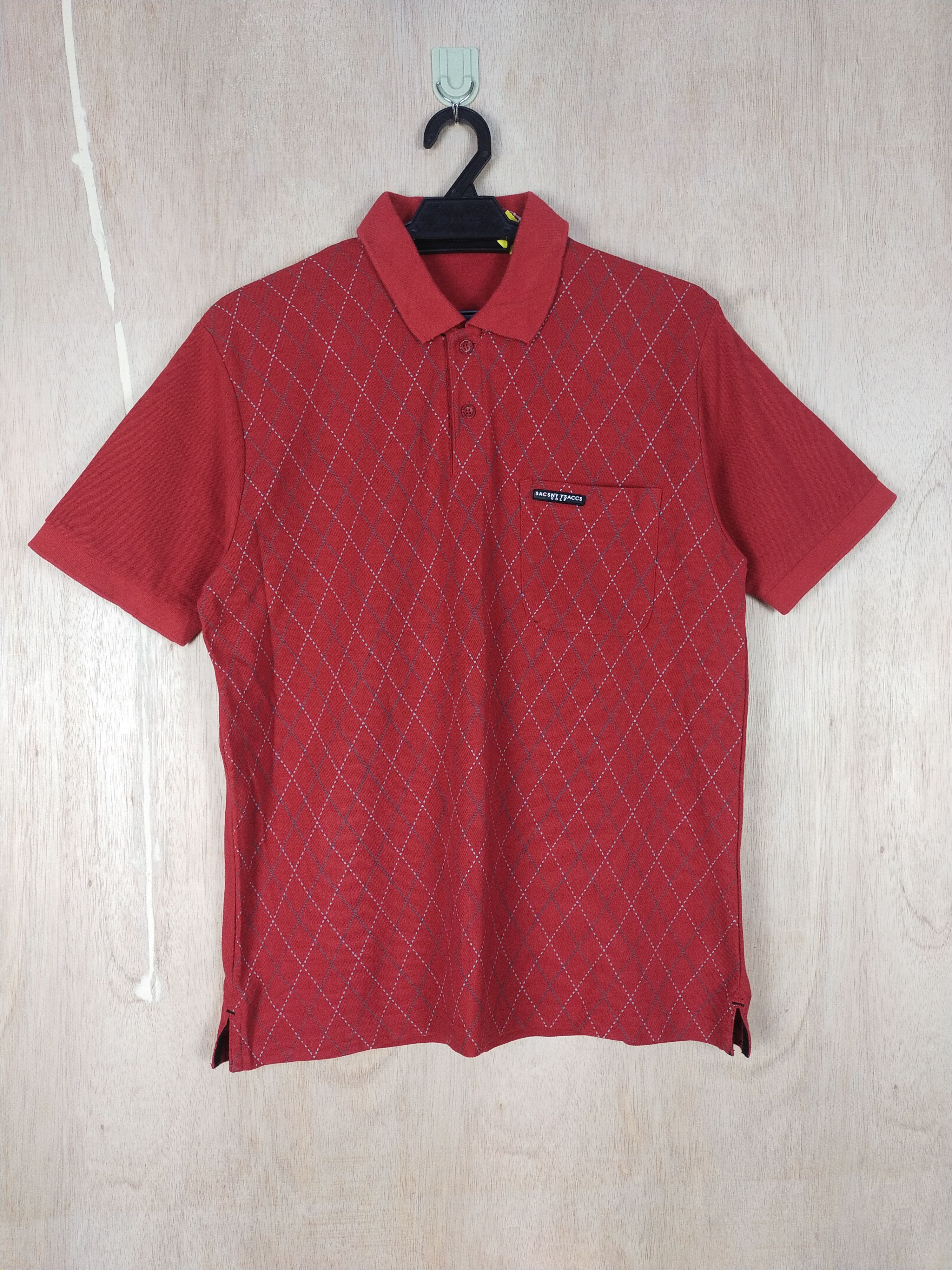 Japanese Brand DL Sacsny Y'saccs yohji yamamoto japan red #2768 Size US L / EU 52-54 / 3 - 1 Thumbnail