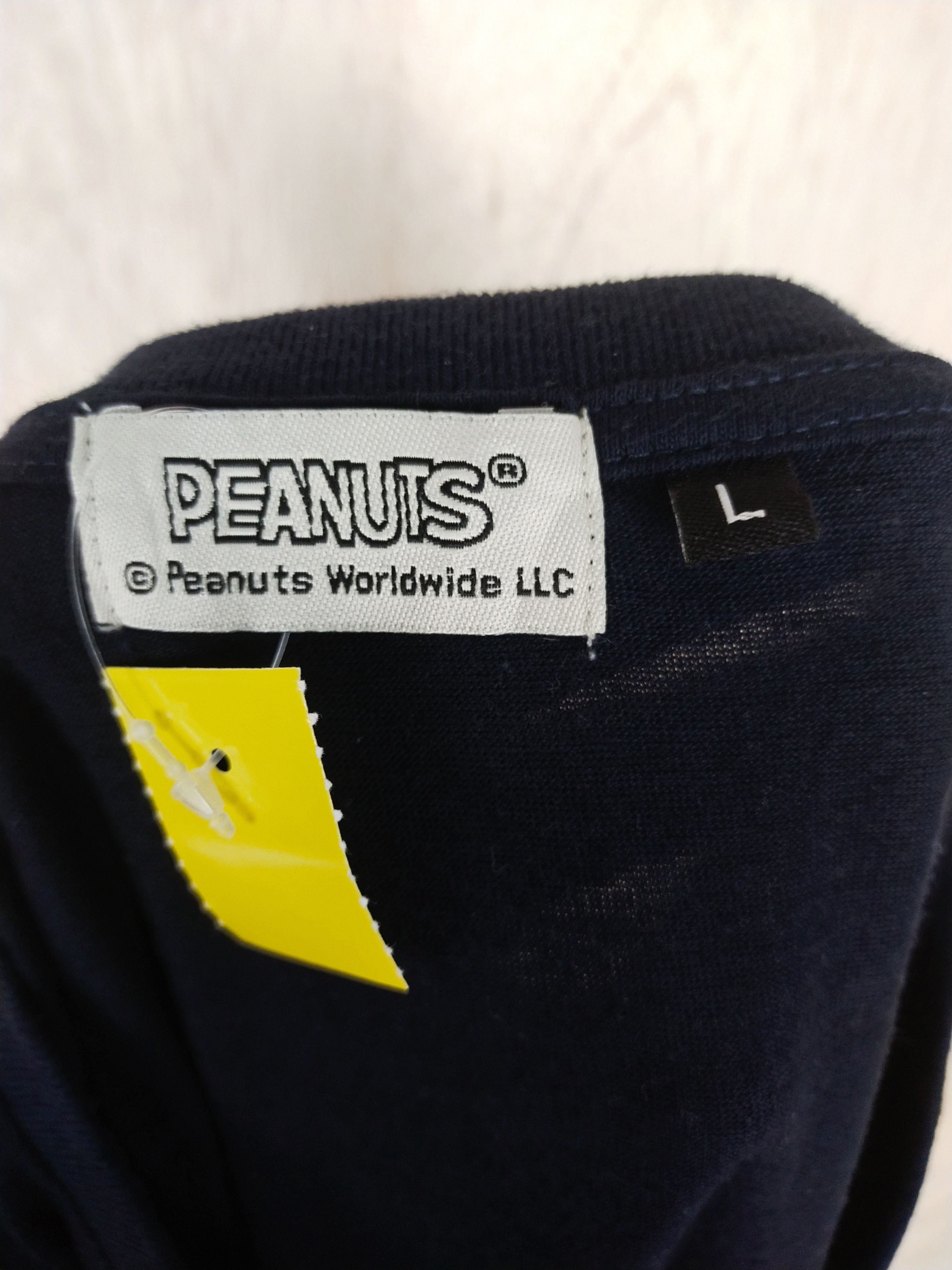 Japanese Brand DL Peanuts black japan tee #2754 Size US M / EU 48-50 / 2 - 12 Thumbnail