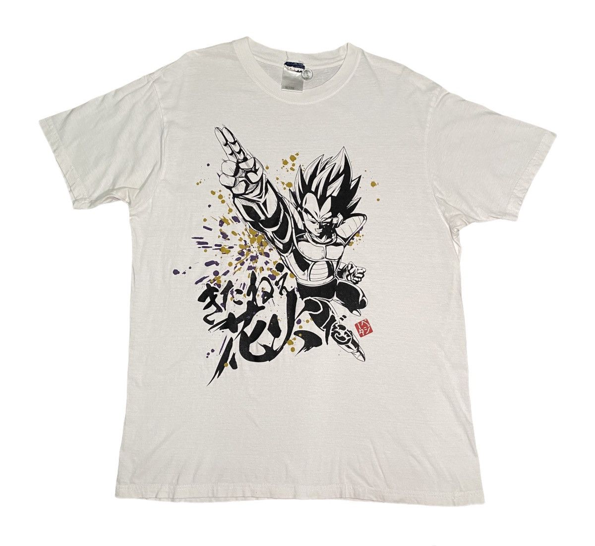 Anime × Japanese Brand × Vintage COSPA DRAGONBALL Z VEGETA SCOUTER ANIME T SHIRT Size US XL / EU 56 / 4 - 1 Thumbnail