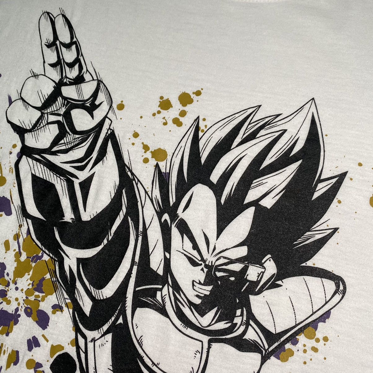 Anime × Japanese Brand × Vintage COSPA DRAGONBALL Z VEGETA SCOUTER ANIME T SHIRT Size US XL / EU 56 / 4 - 5 Thumbnail