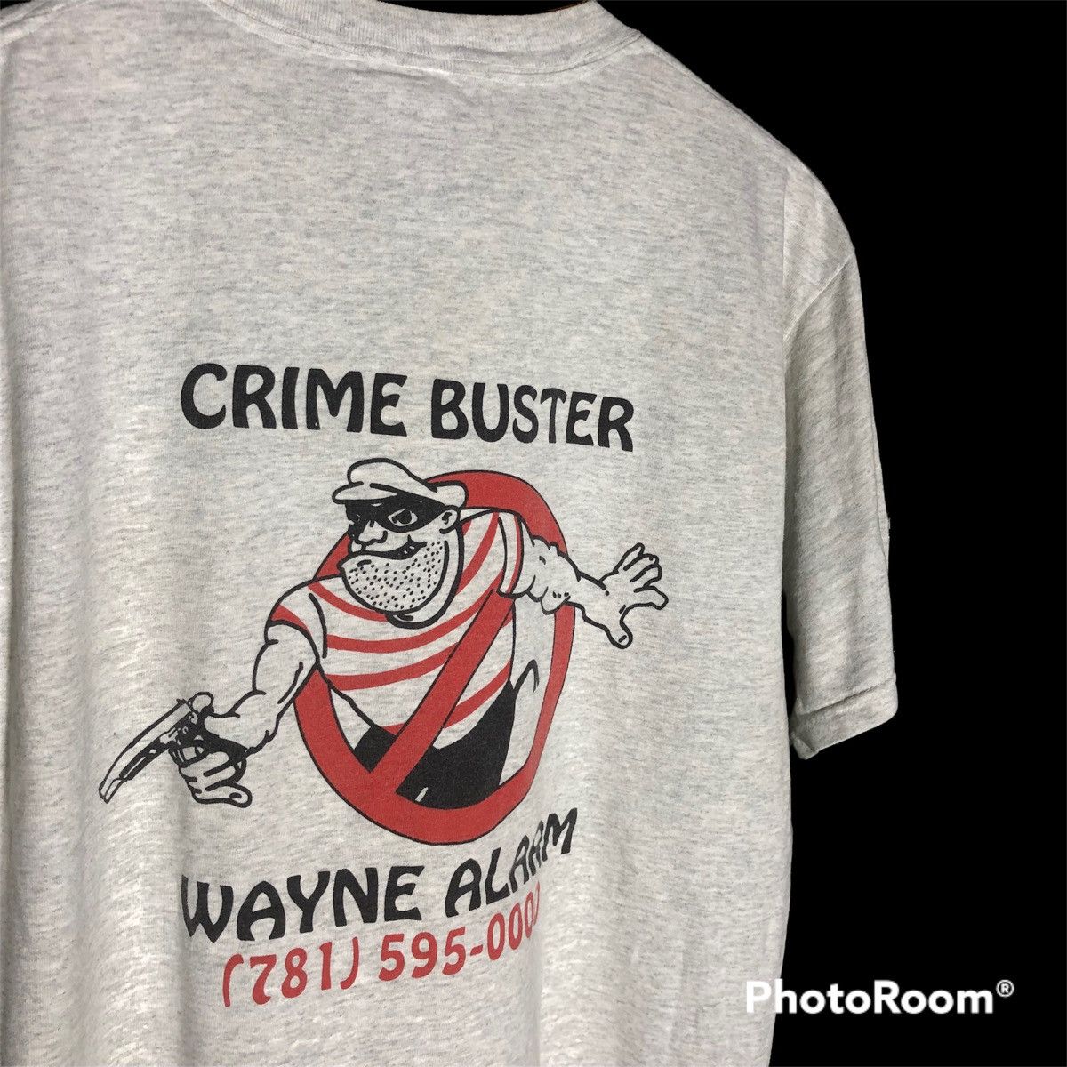 Vintage Rare‼️🔥Vintage Movie Comedy Crime Busters Wayne Alarm T-Shirt Size US M / EU 48-50 / 2 - 3 Thumbnail