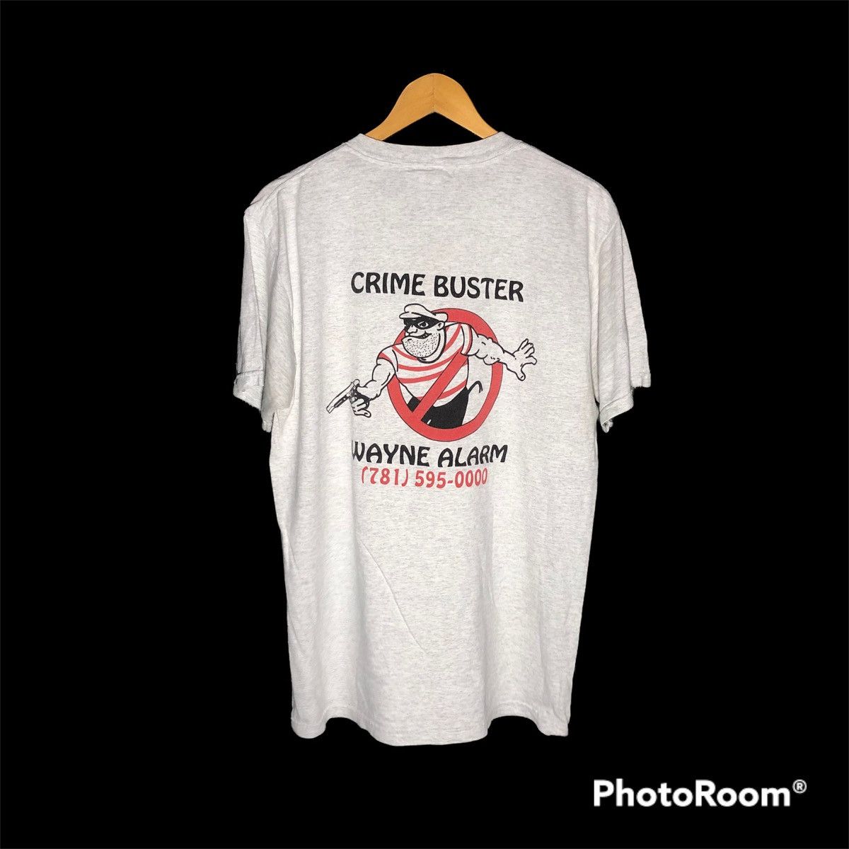 Vintage Rare‼️🔥Vintage Movie Comedy Crime Busters Wayne Alarm T-Shirt Size US M / EU 48-50 / 2 - 1 Thumbnail
