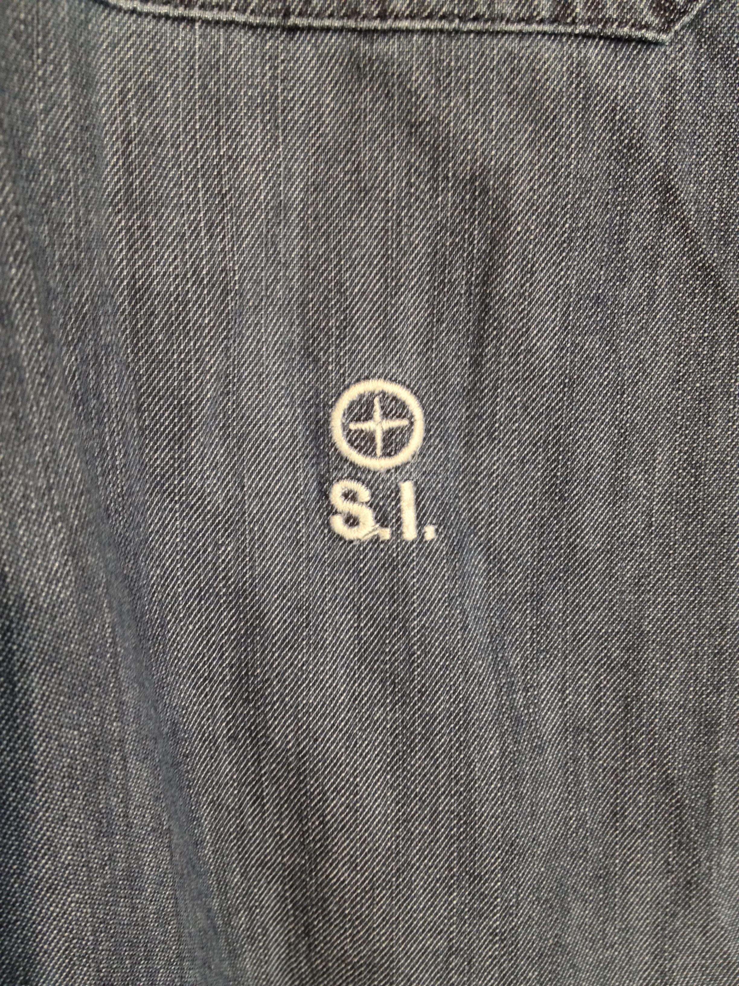 Stone Island denim shirt | Grailed