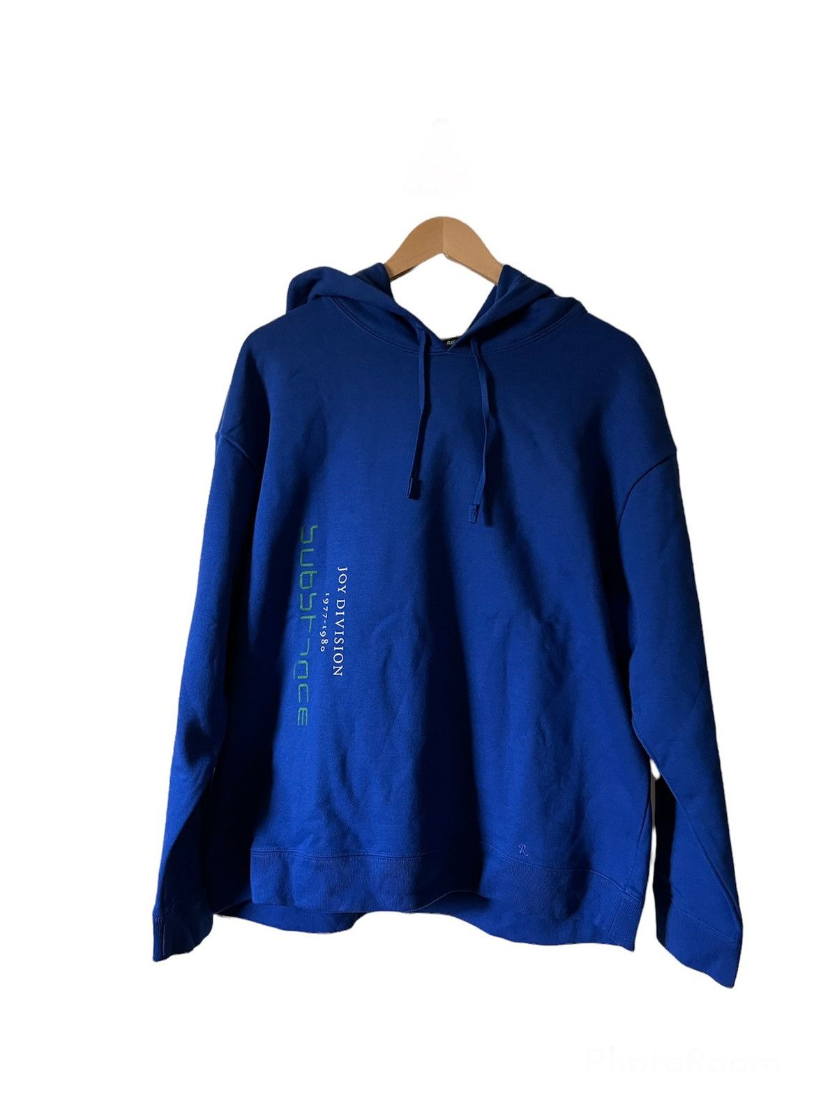 Image of Raf Simons Joy Division Hoodie - NWT in Blue, Men's (Size Small)