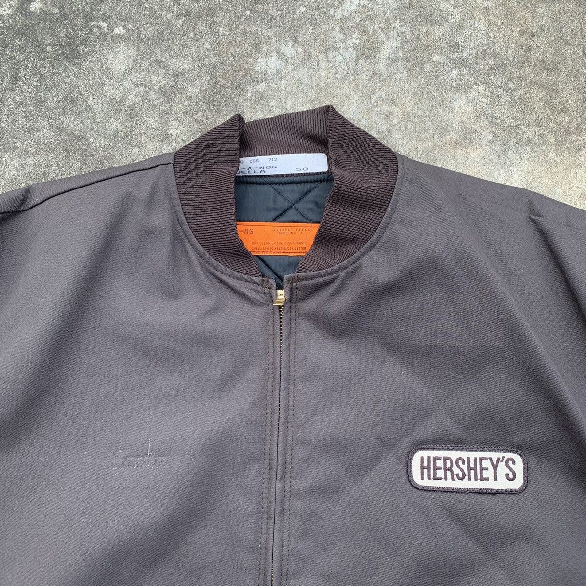 Other vintage 90s Hershey's Chocolate employee bomber jacket Size US XL / EU 56 / 4 - 3 Thumbnail