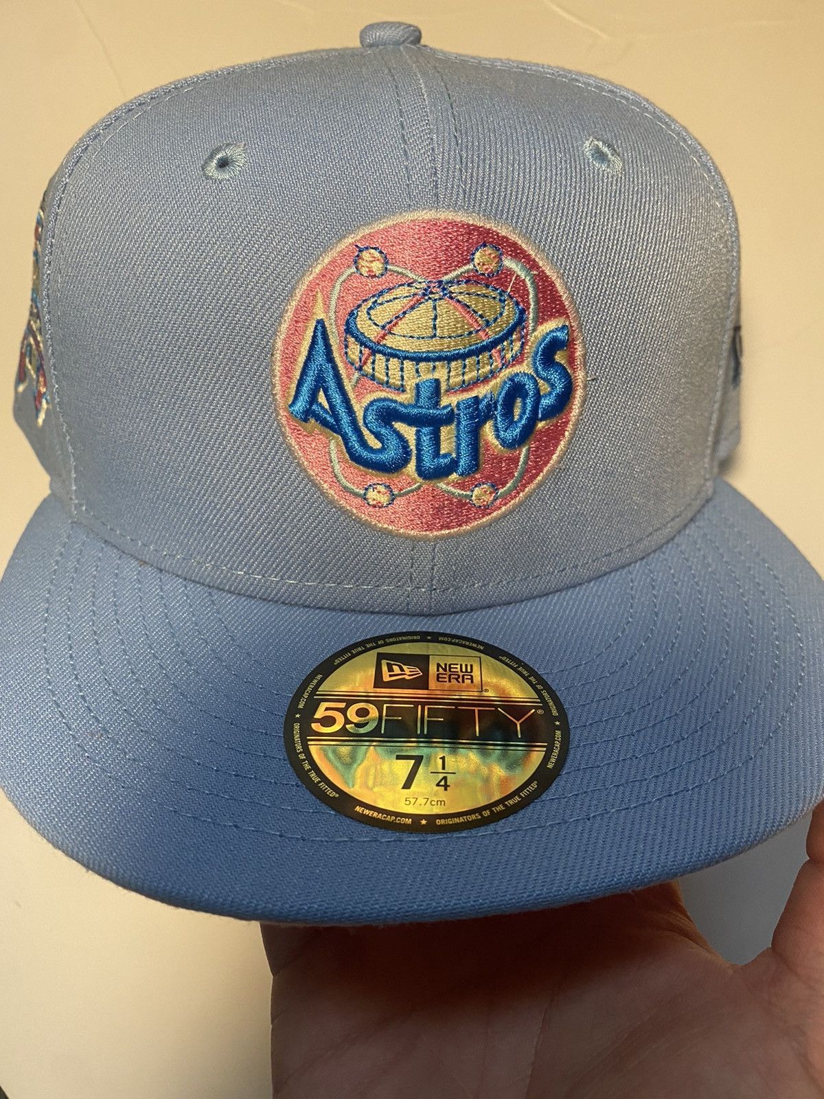 Hat Club 59Fifty Houston Astros Cotton Candy 1986 All Star Game 71