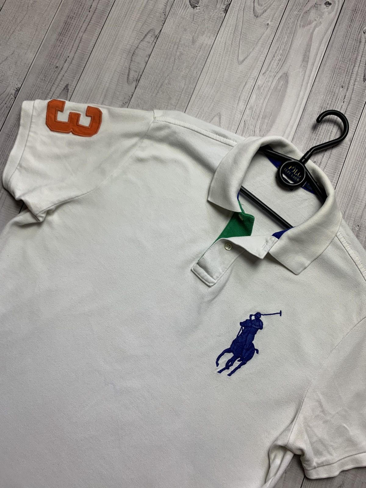 Polo Ralph Lauren × Ralph Lauren × Vintage Vintage polo Ralph Lauren size Zl big logo Size US L / EU 52-54 / 3 - 2 Thumbnail