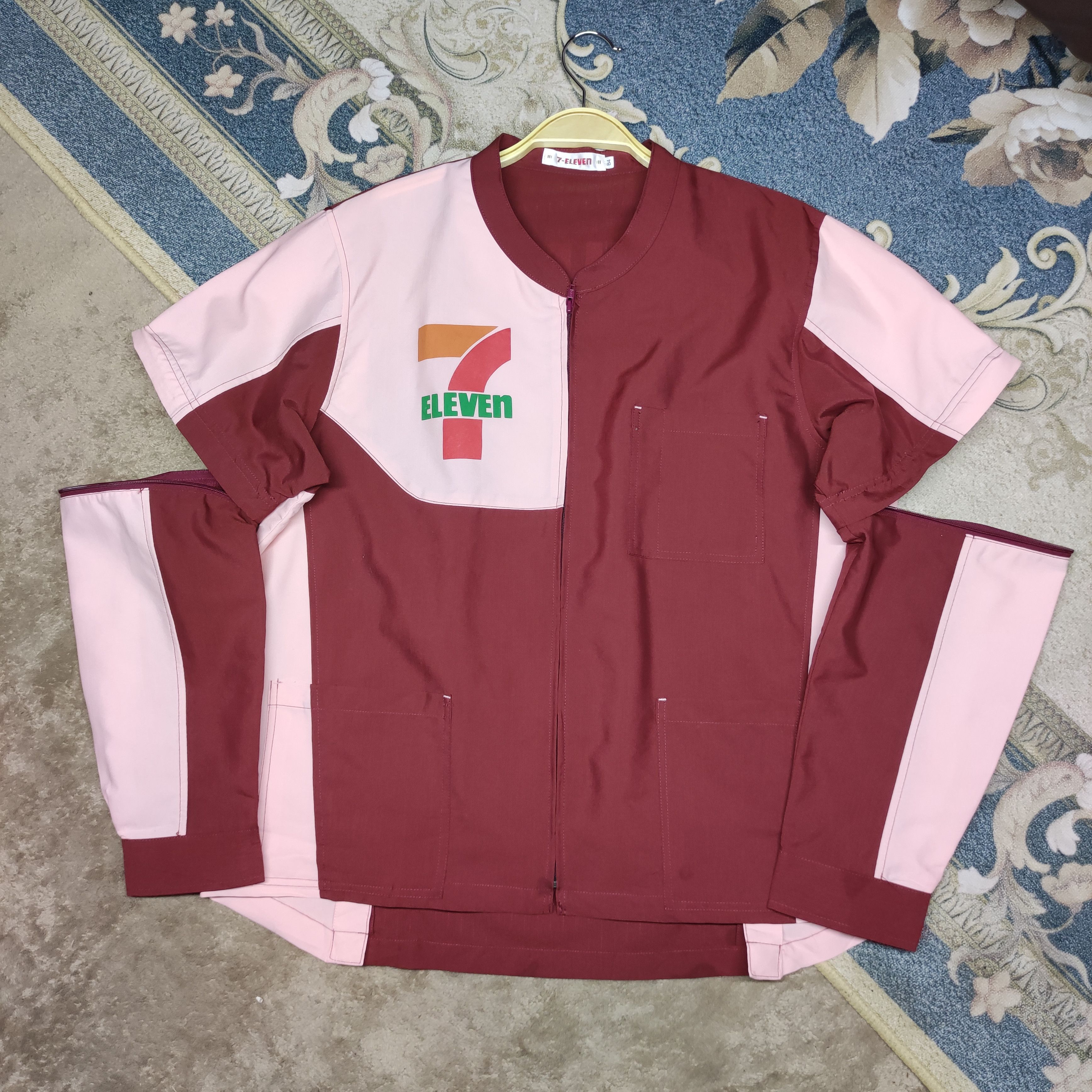 Uniform Wares Vintage 7 Eleven uniform jacket nos condition Size US L / EU 52-54 / 3 - 3 Thumbnail
