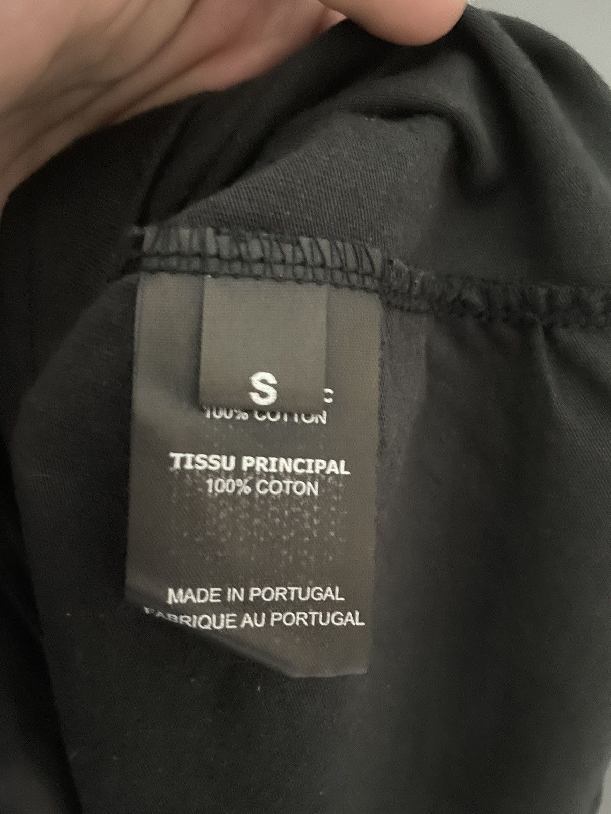 Hanes × Vetements Asymmetrical T-Shirt With Threads Size US XS / EU 42 / 0 - 5 Thumbnail