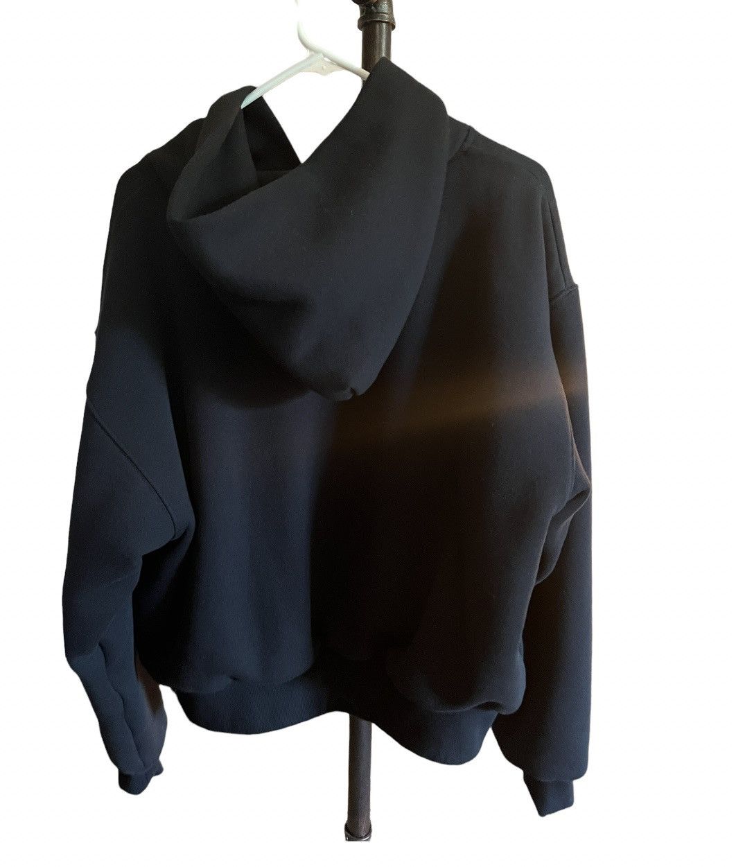 Japanese Brand SHADYBLANKS BLANK BLACK DOUBLE LAYERED HOODIE Size US M / EU 48-50 / 2 - 2 Thumbnail