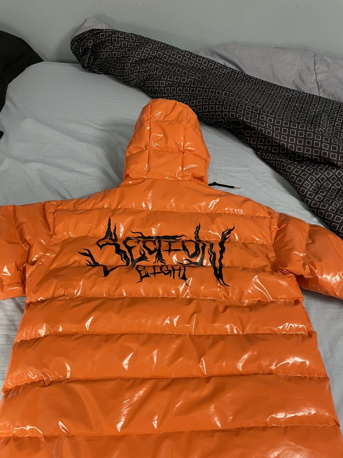 Section 8 Orange Section 8 Puffer Jacket - Large | Grailed