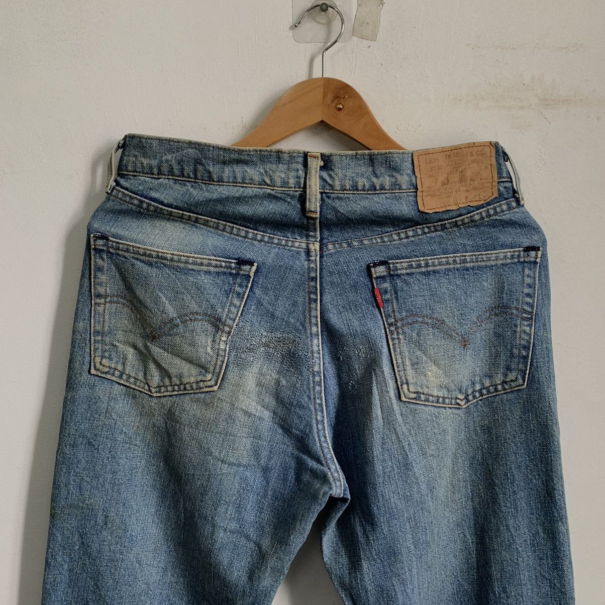 Levi's Vintage 90’s Levis Lot 503 Rare Jeans Denim Size US 34 / EU 50 - 9 Thumbnail