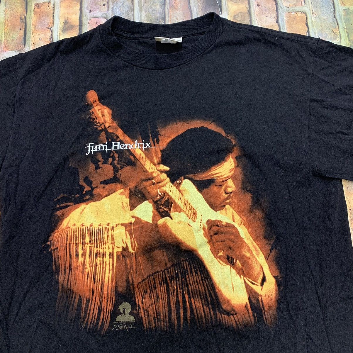 Band Tees × Jimi Hendrix × Vintage Vintage Jimi Hendrix tee Size US L / EU 52-54 / 3 - 3 Thumbnail