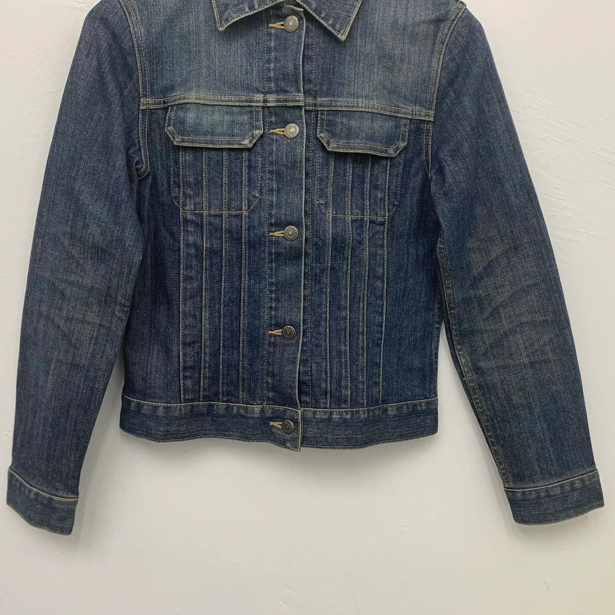 Japanese Brand Kyoko Takase KT Trucker Denim Jacket Size US S / EU 44-46 / 1 - 4 Thumbnail