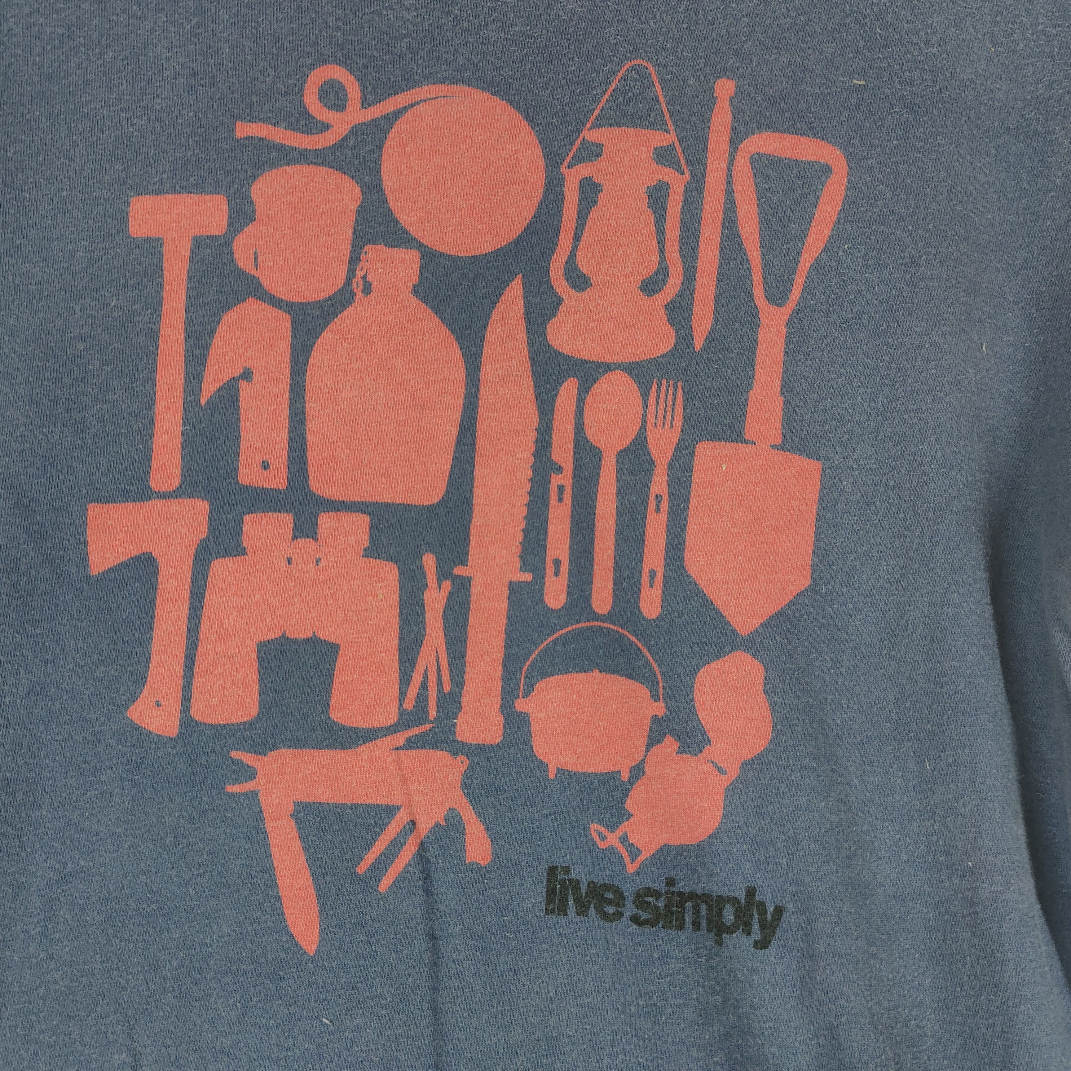 Patagonia Vintage PATAGONIA LIVE SIMPLY Organic Cotton Shirt Outdoor Size US S / EU 44-46 / 1 - 2 Thumbnail