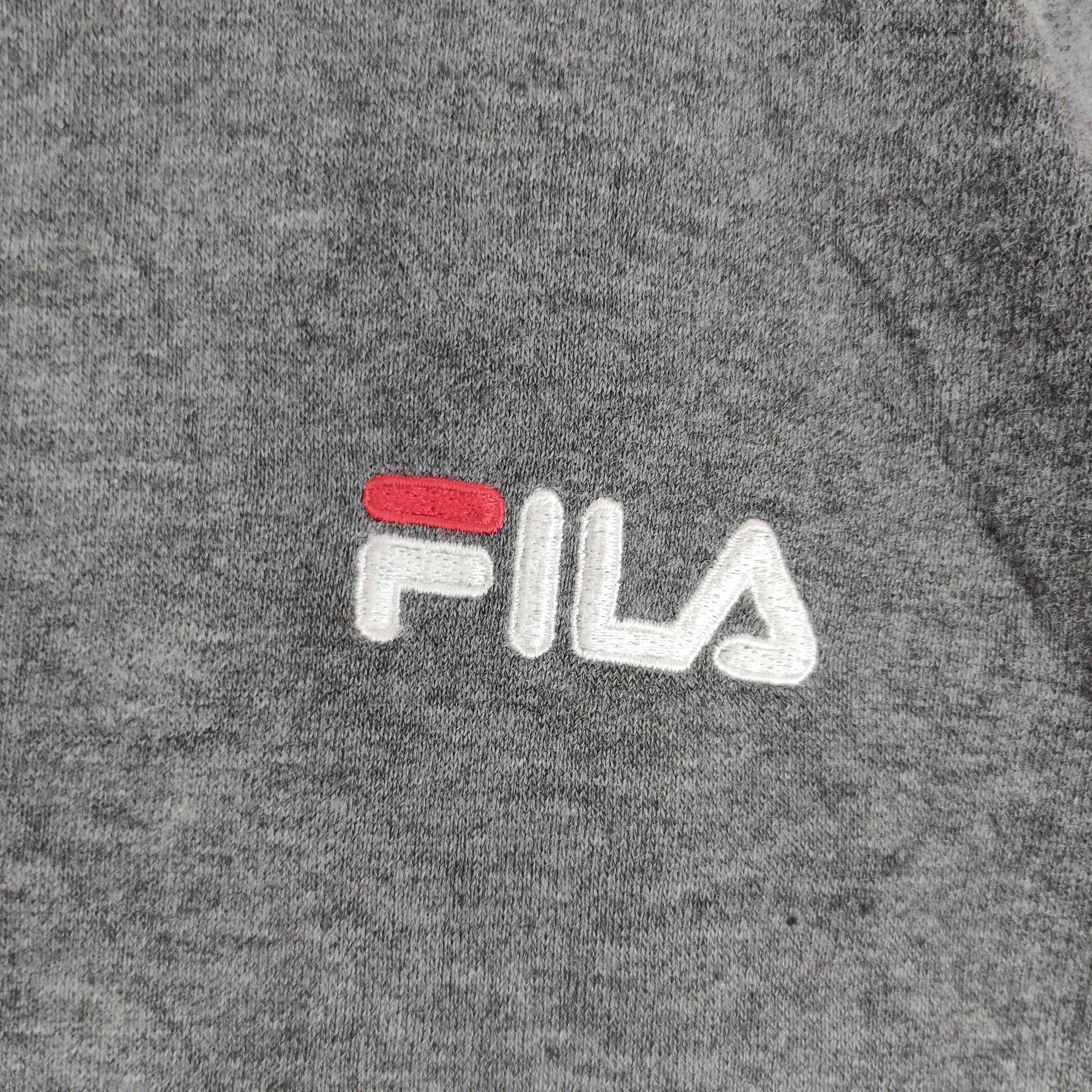 Fila FILA EMBROIDERY SPELLOUT Logo Stripe Pattern Sweatshirt Size US L / EU 52-54 / 3 - 2 Thumbnail