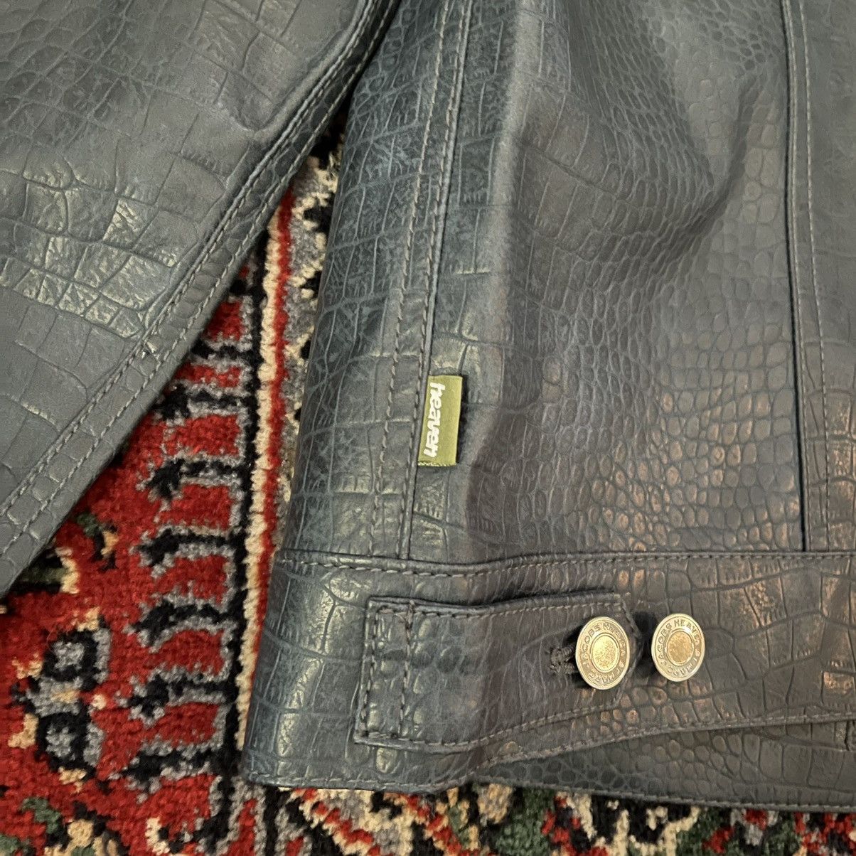 Heaven by Marc Jacobs Heaven by Marc Jacobs navy blue crocodile jacket Size US M / EU 48-50 / 2 - 5 Thumbnail