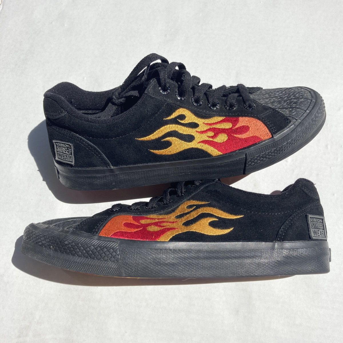 Vintage Vintage Vision Street Wear Flame Shoes 1986 Rare Men’s US 8
