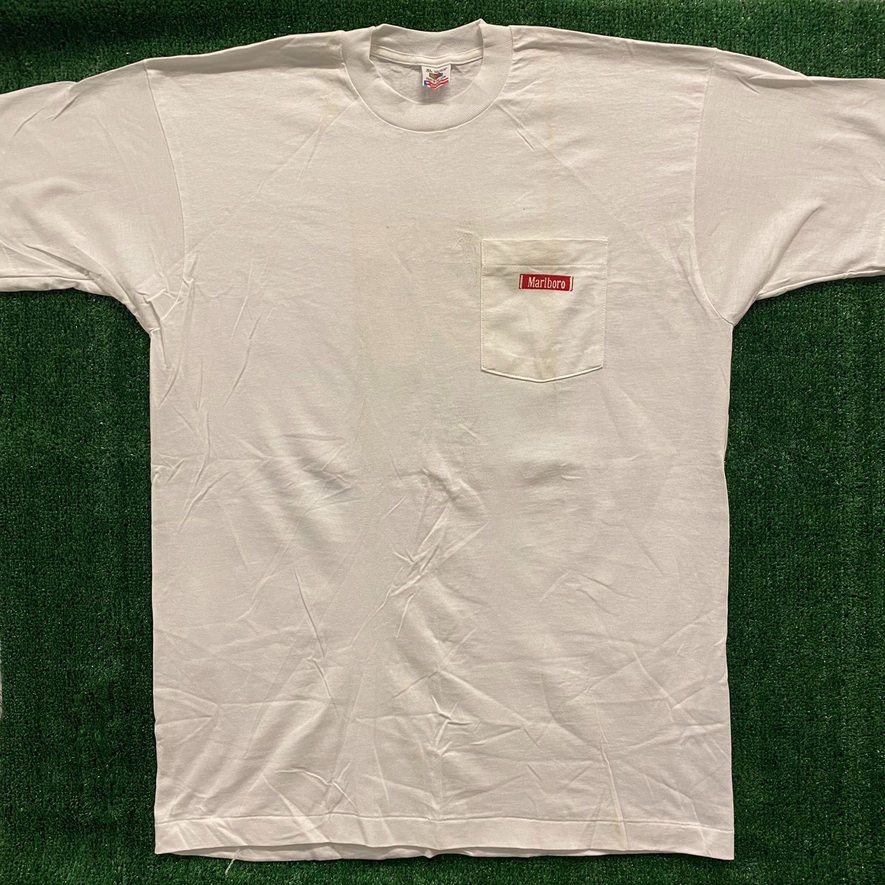 Marlboro Marlboro Rodeo Vintage 90s Western T-Shirt Size US XL / EU 56 / 4 - 1 Thumbnail
